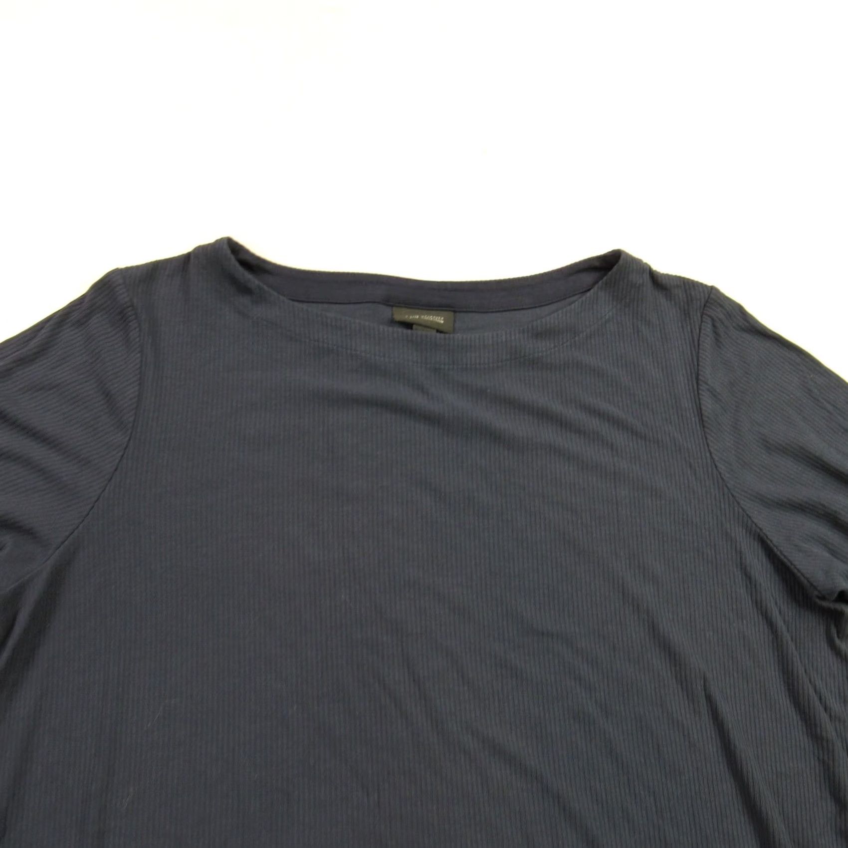J. Jill J Jill Shirt Womens XL Blue Short Sleeve Casual Crew Neck Lightweight Size XL / US 12-14 / IT 48-50 - 3 Thumbnail