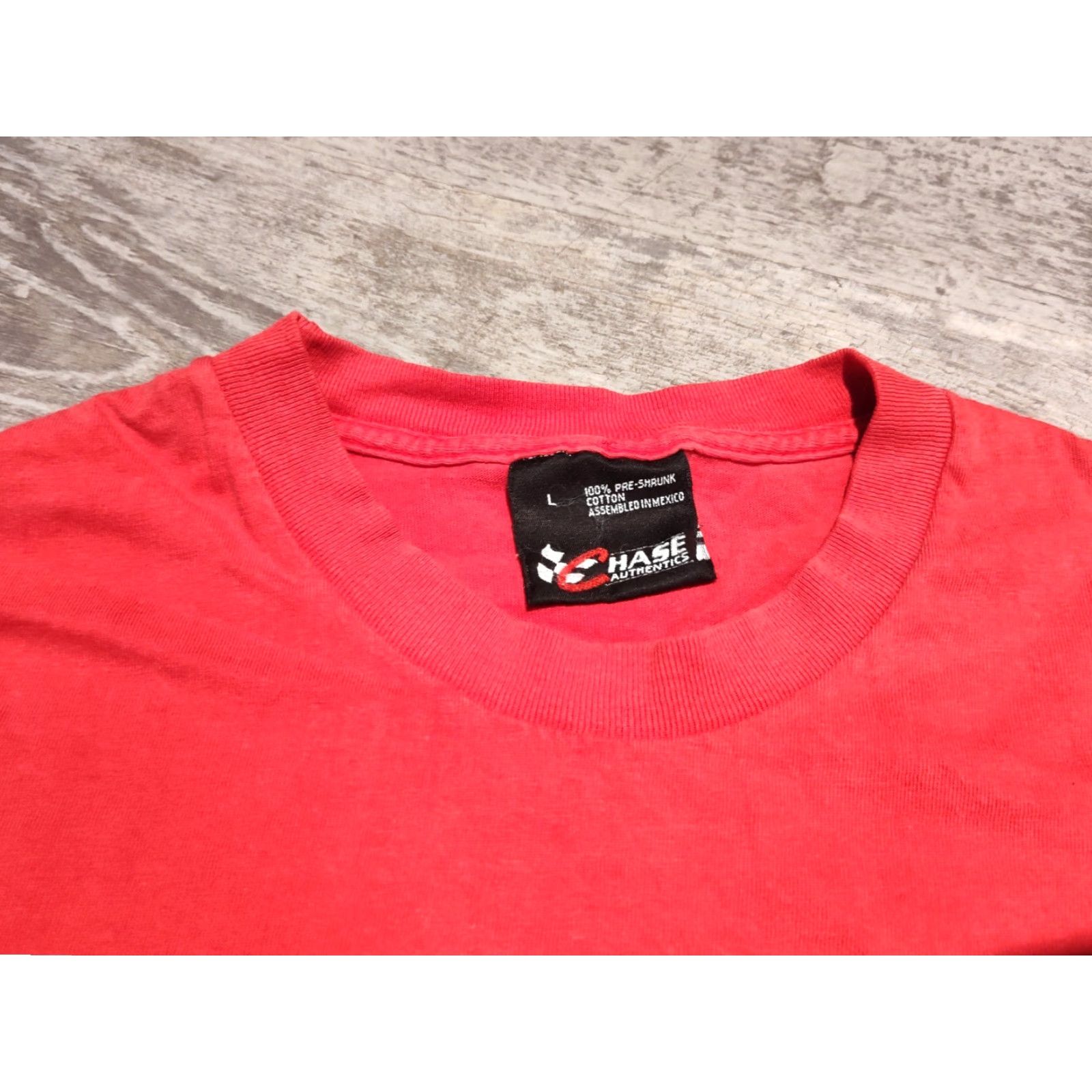 Chase Authentics VINTAGE Jeff Gordon NASCAR 2001 Winston Cup Series Chase T-Shirt Men Large Red Graphic Print Size US L / EU 52-54 / 3 - 7 Thumbnail