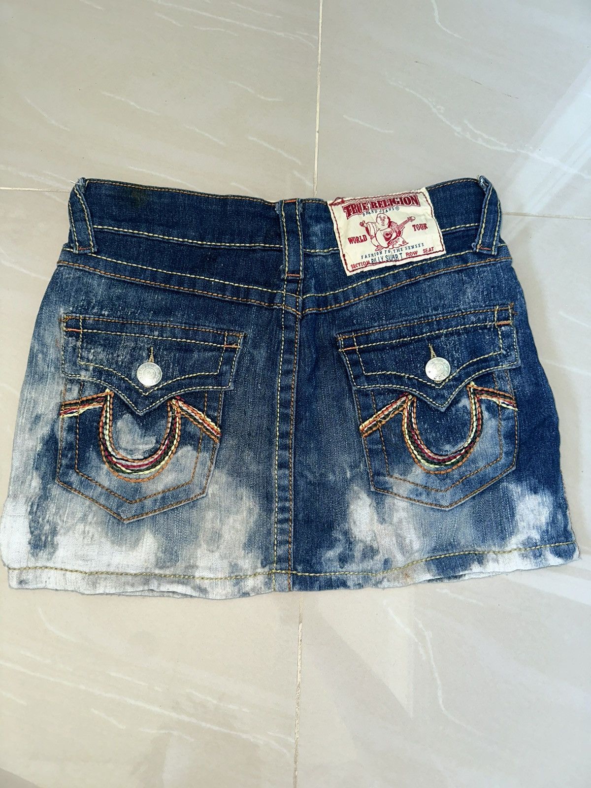 True Religion × Vintage True Religion mini skirt Size 27" / US 4 / IT 40 - 1 Thumbnail