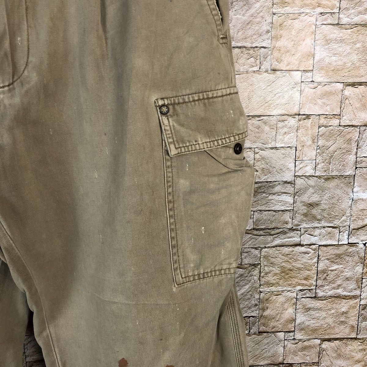 Japanese Brand Work Box utility tactical Cargo Multipocket Pants #A1140 Size US 32 / EU 48 - 10 Thumbnail