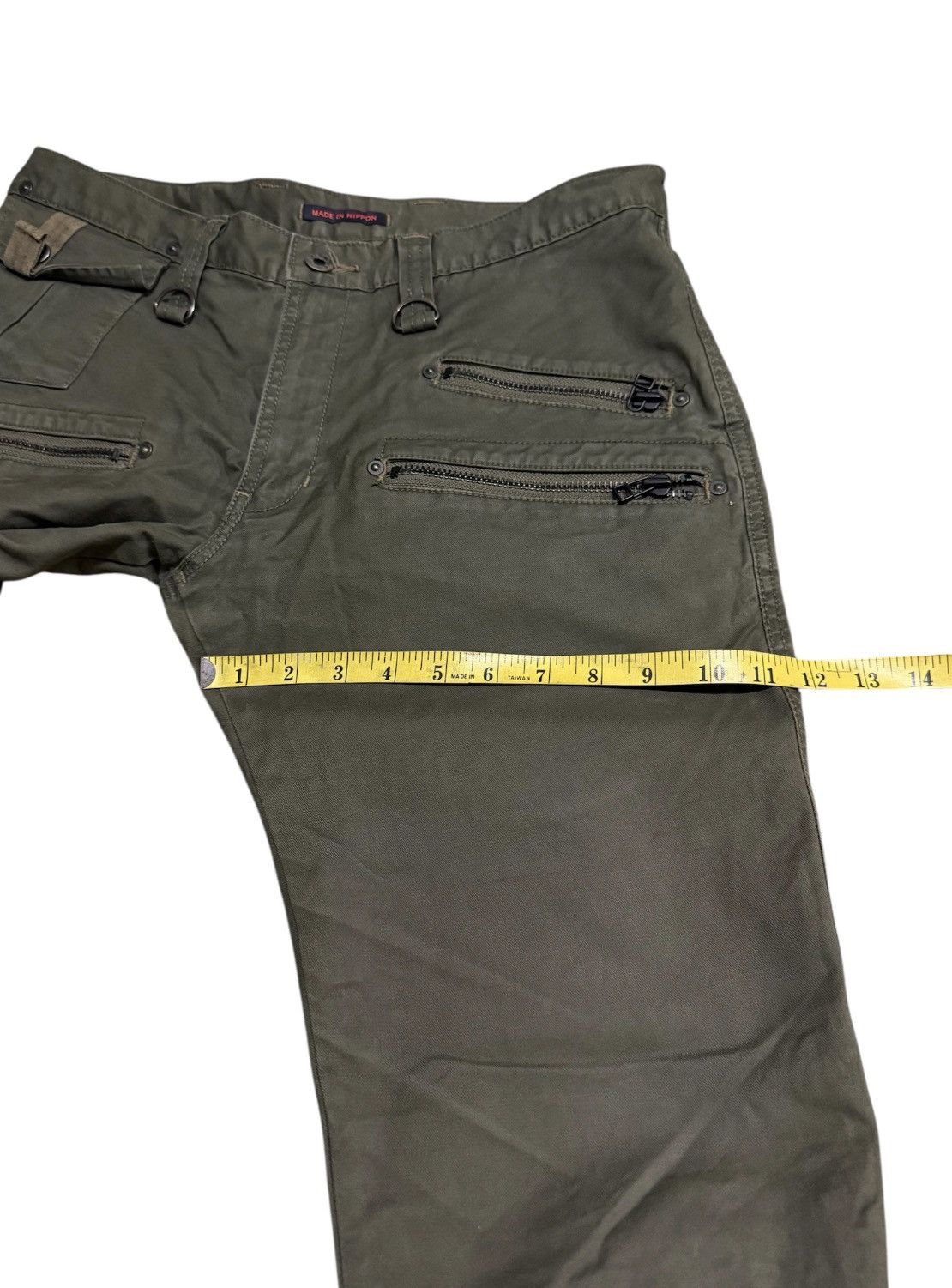 Kapital Blue Way Japanese Indigo Denim Cargo Pants Size US 32 / EU 48 - 6 Thumbnail