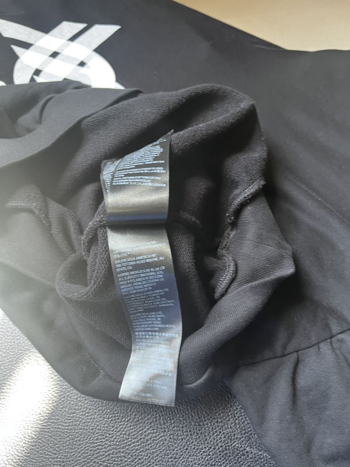 Balenciaga Balenciaga Layered Sweatshirt Black Size US L / EU 52-54 / 3 - 7 Thumbnail