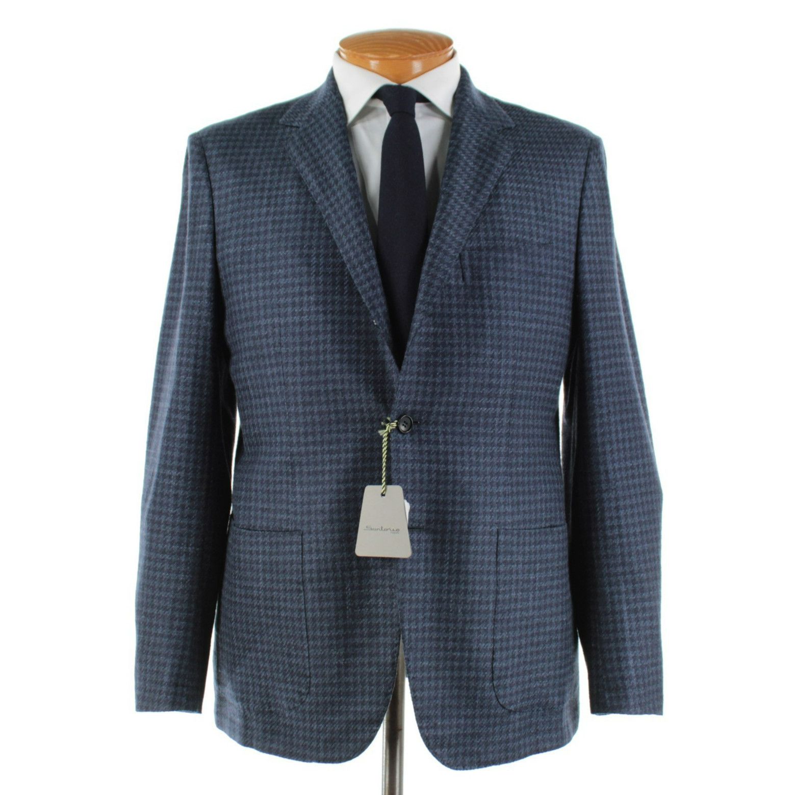 SARTORIO Sartorio Sport Coat Size 42 US in Blue Size 42R - 1 Thumbnail
