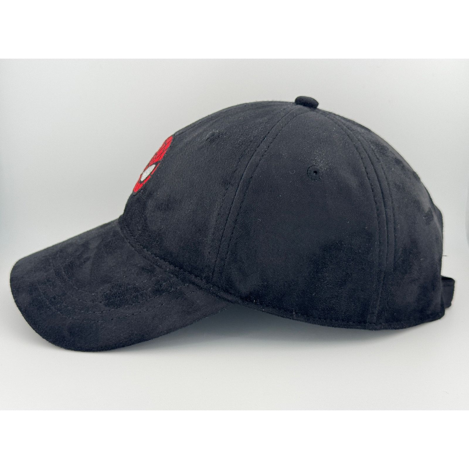 Marvel Comics New Suede Spider-Man Hat - Marvel Strapback Dad Cap Size ONE SIZE - 3 Thumbnail