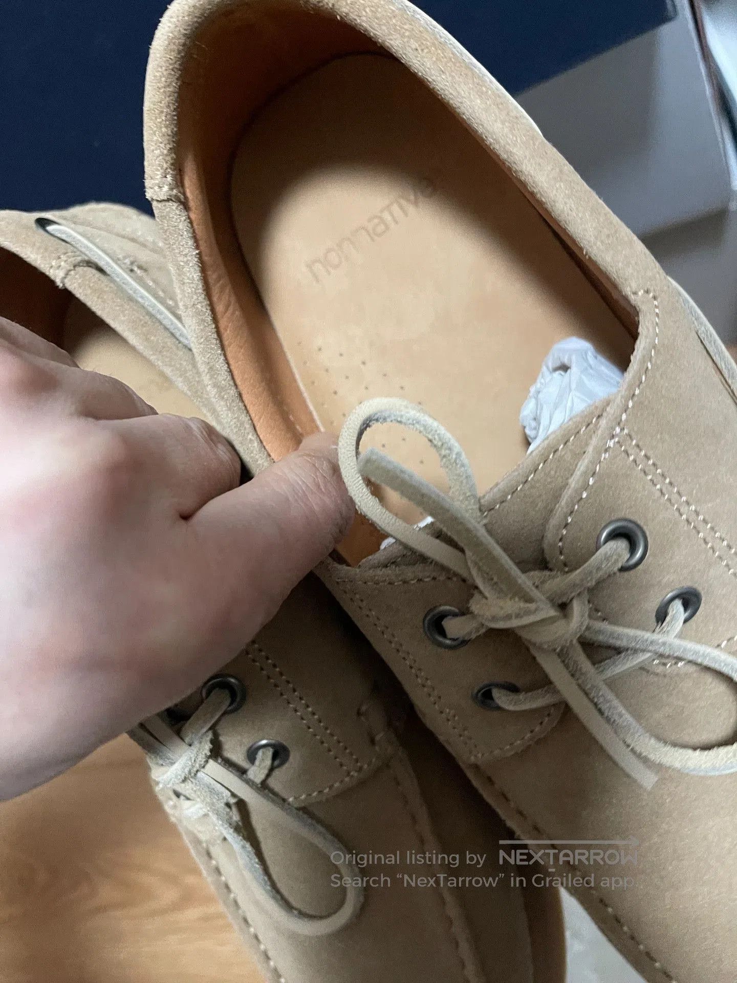 Nonnative nonnative OFFICER DECK Leather Shoes. Size US 8 / EU 41 - 3 Thumbnail