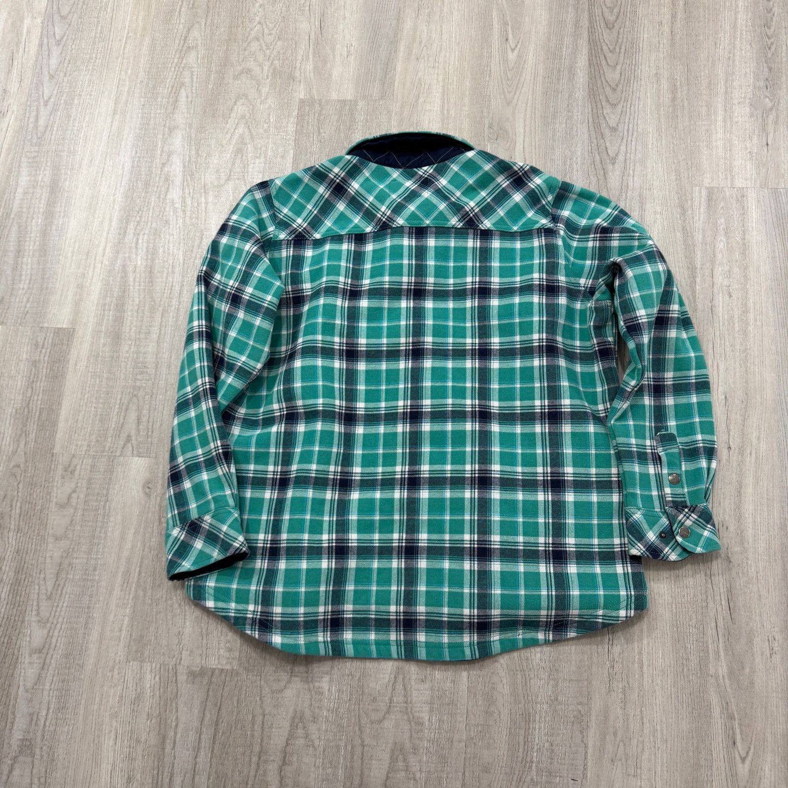 Orvis Orvis Fleeced Lined Flannel Pinnacle Shirt Jacket 2XL Size XXL / US 16-18 / IT 52-54 - 8 Thumbnail