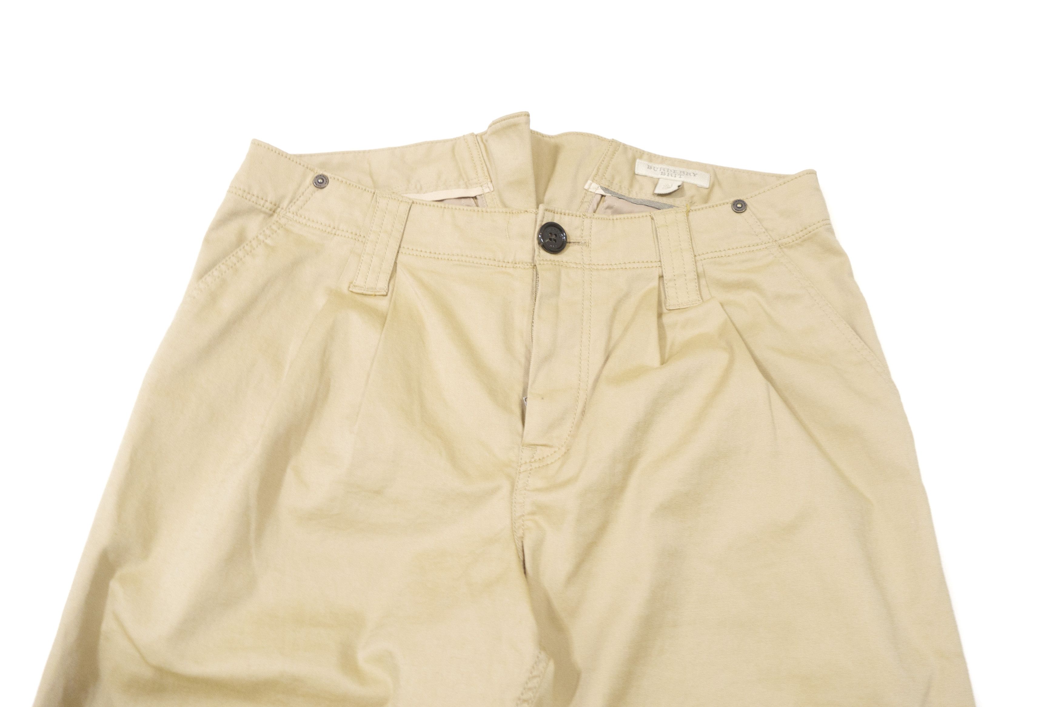 Burberry Brit Chino Pants Adjustable Cinch-Back Waist Size 27" / US 4 / IT 40 - 3 Thumbnail