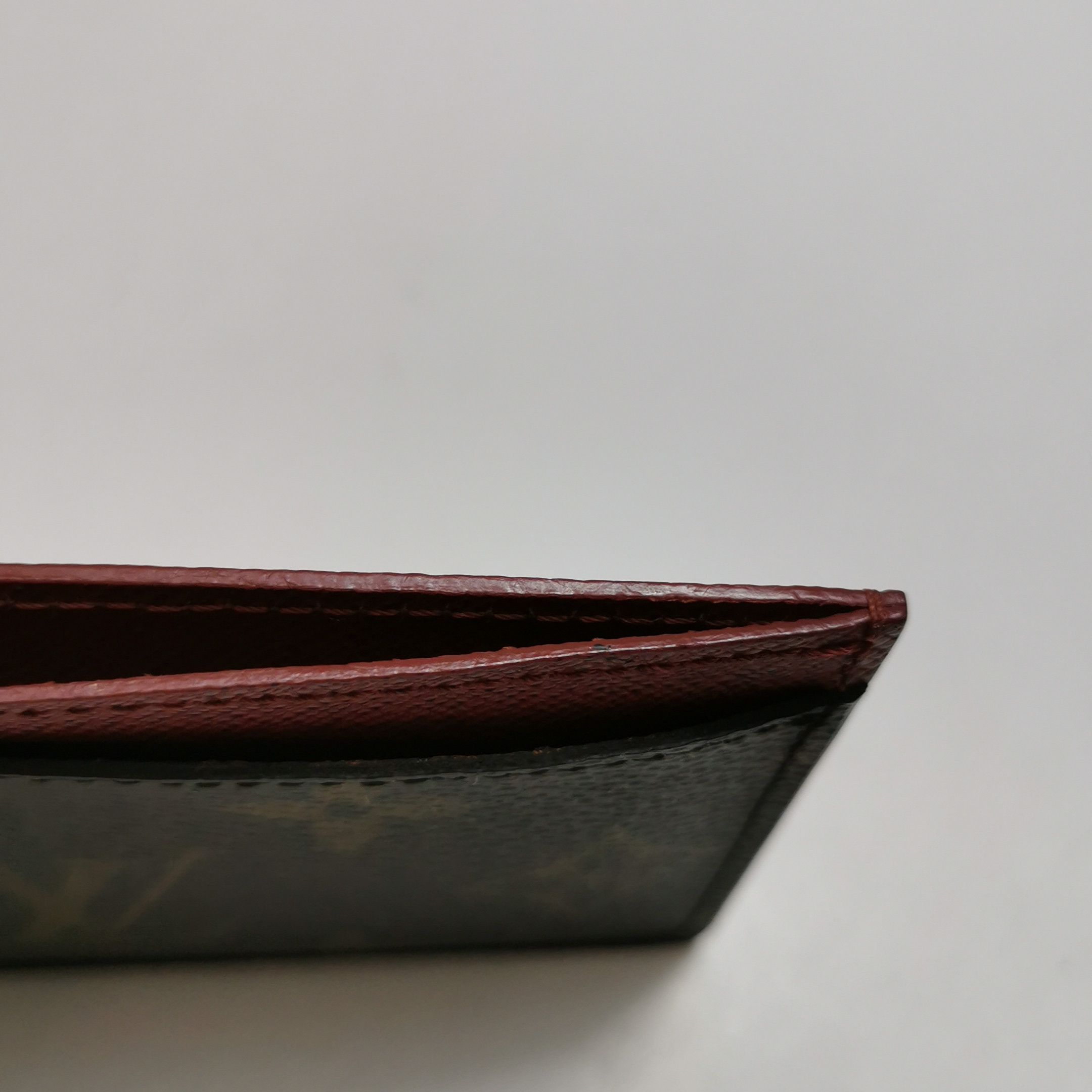 Louis Vuitton Louis Vuitton (LV) Cowhide Colorblock Monogram Print Card H Size ONE SIZE - 7 Thumbnail