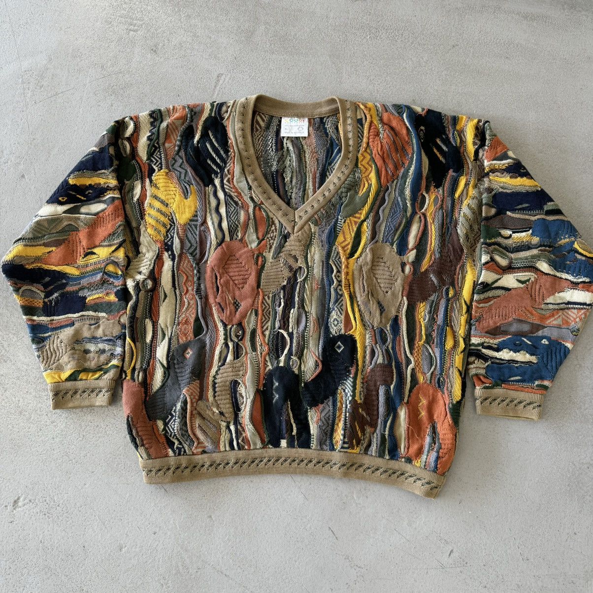Coogi 3D Knit Sweater