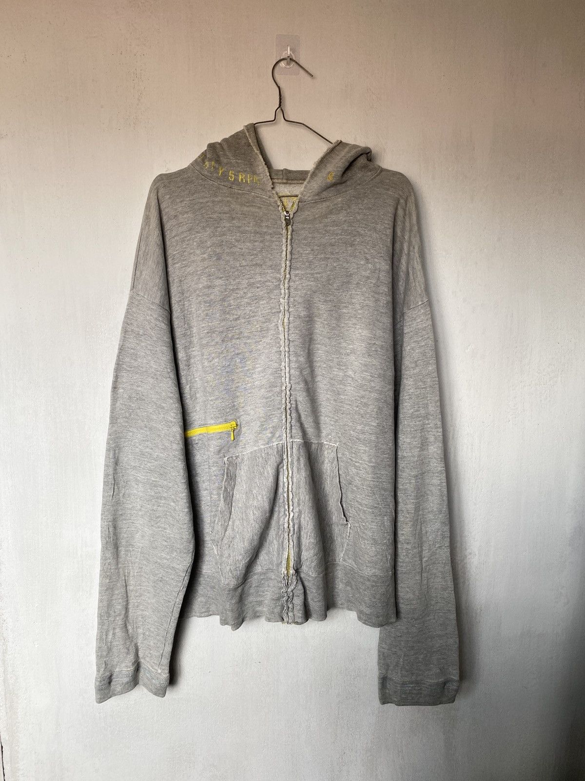 45rpm × Japanese Brand × Kapital Vintage 45rpm Distressed Zip Hoodie Size US XL / EU 56 / 4 - 1 Thumbnail