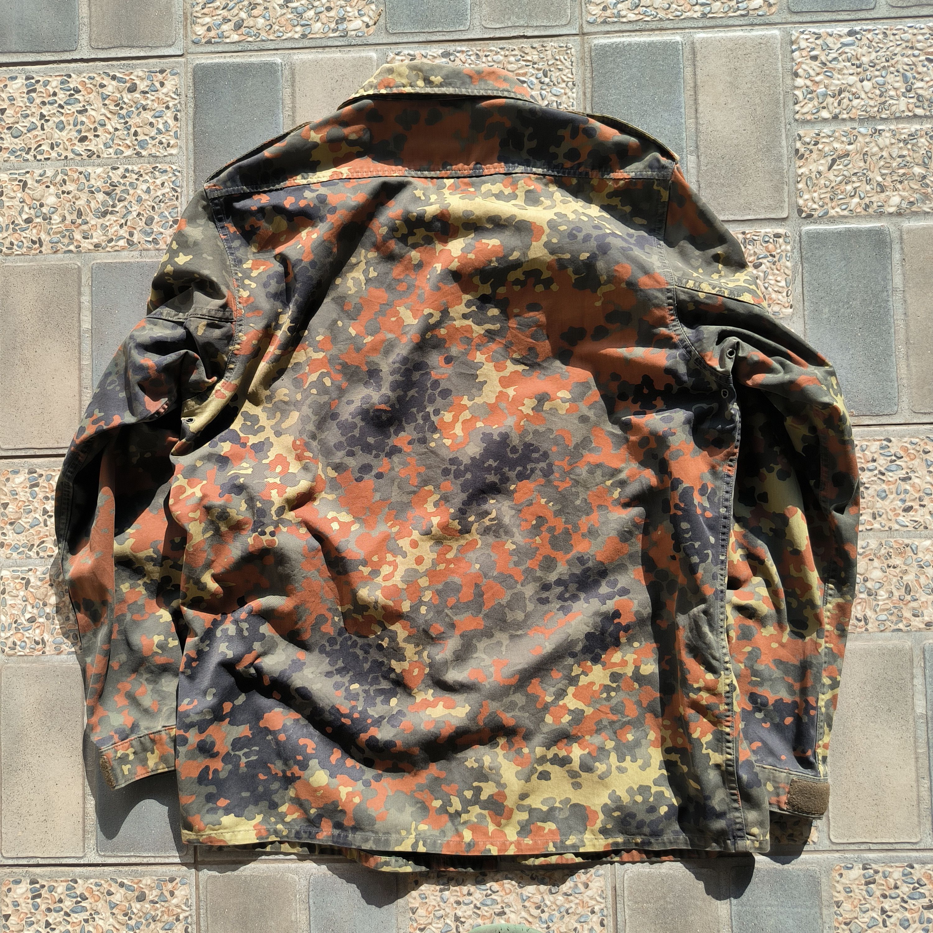 Vintage Vintage 1990s Germany Army Shirt Flectarn Jacket Size US L / EU 52-54 / 3 - 6 Thumbnail