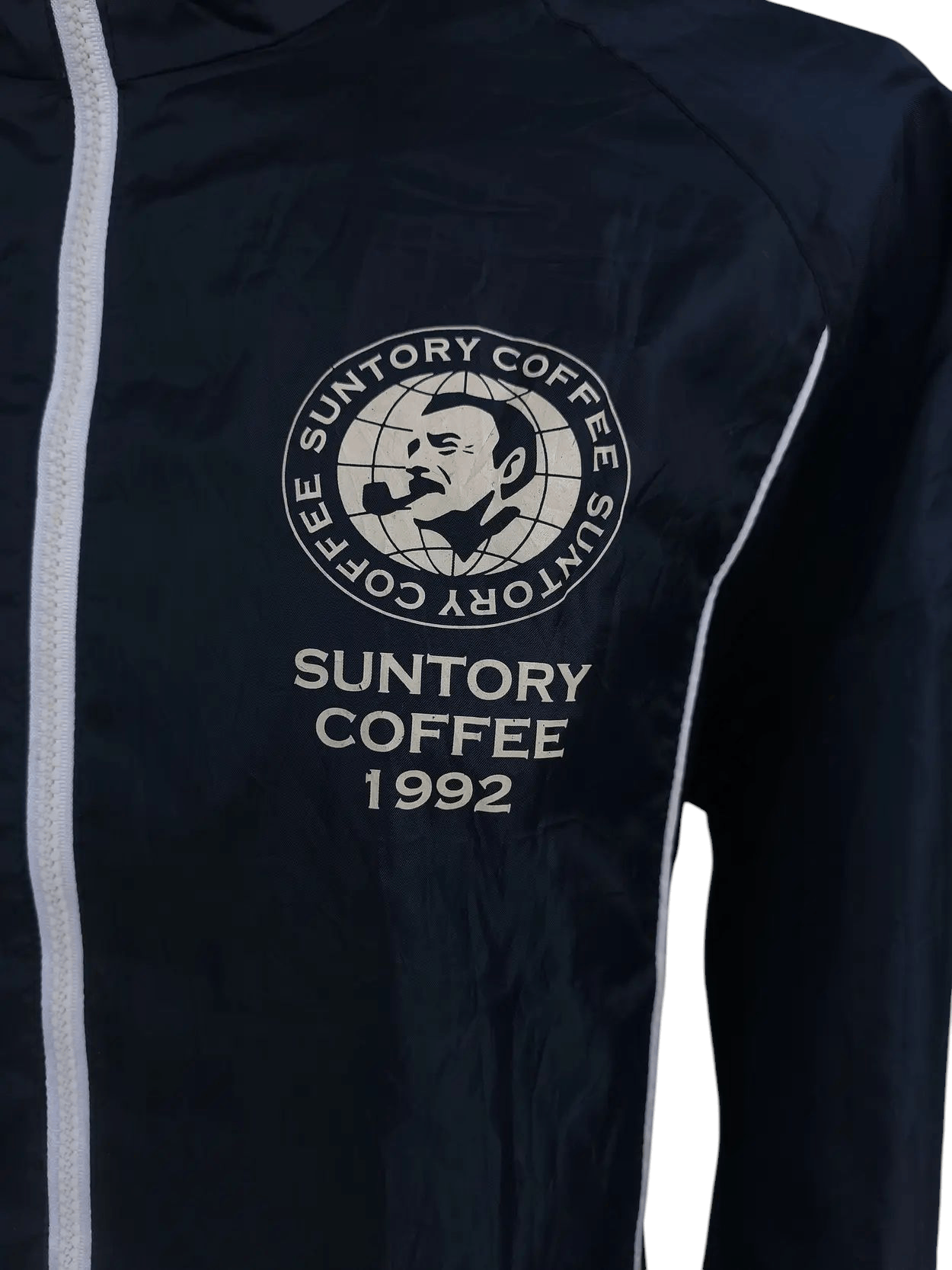 Japanese Brand × Vintage Vintage Suntory Coffee Boss Sweater Windbreaker SW013 Size US L / EU 52-54 / 3 - 4 Thumbnail