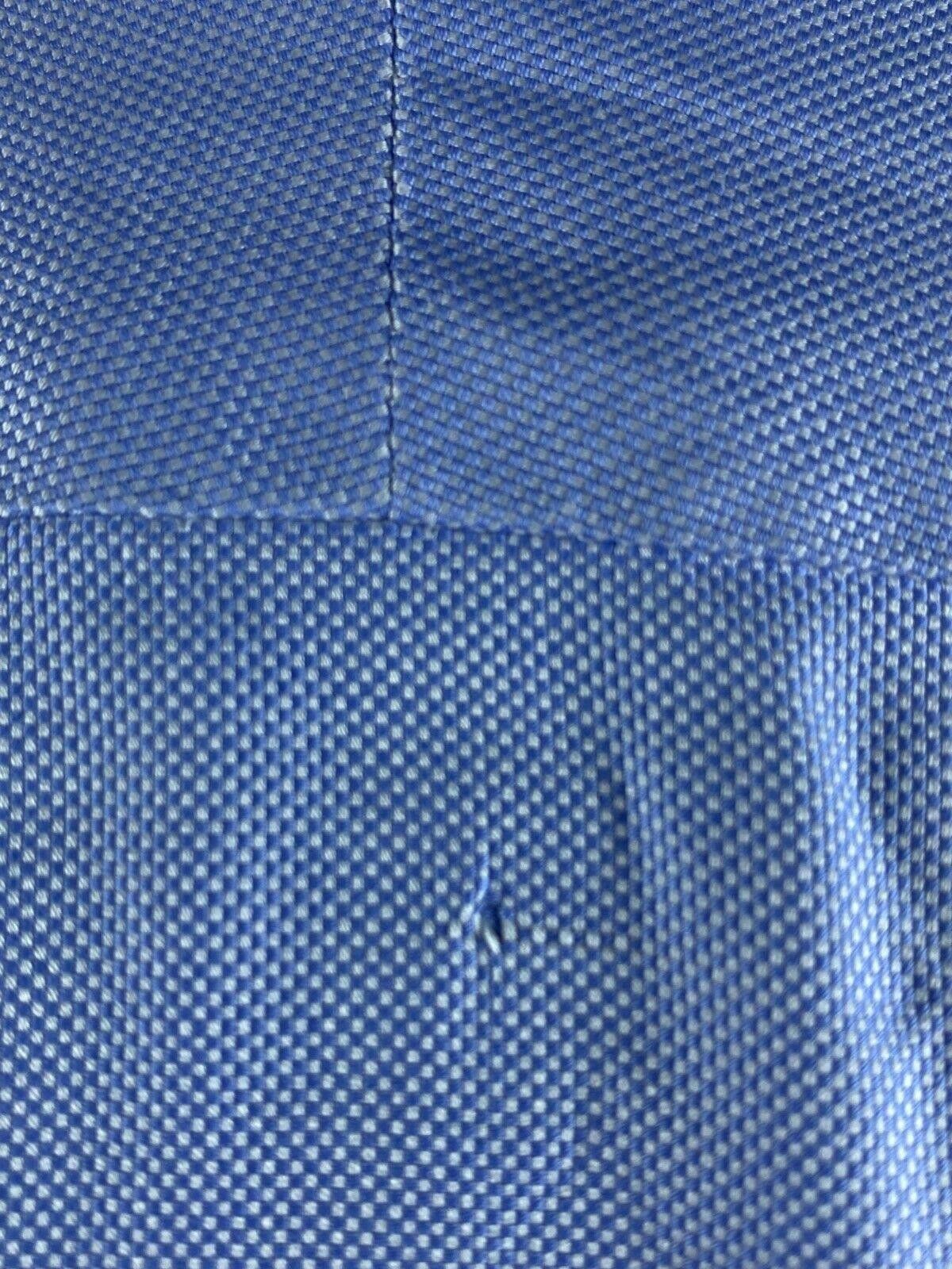 Suitsupply Suit Supply Egyptian Cotton Blue Cuffs Dress Shirt Size 39 Size US M / EU 48-50 / 2 - 10 Thumbnail
