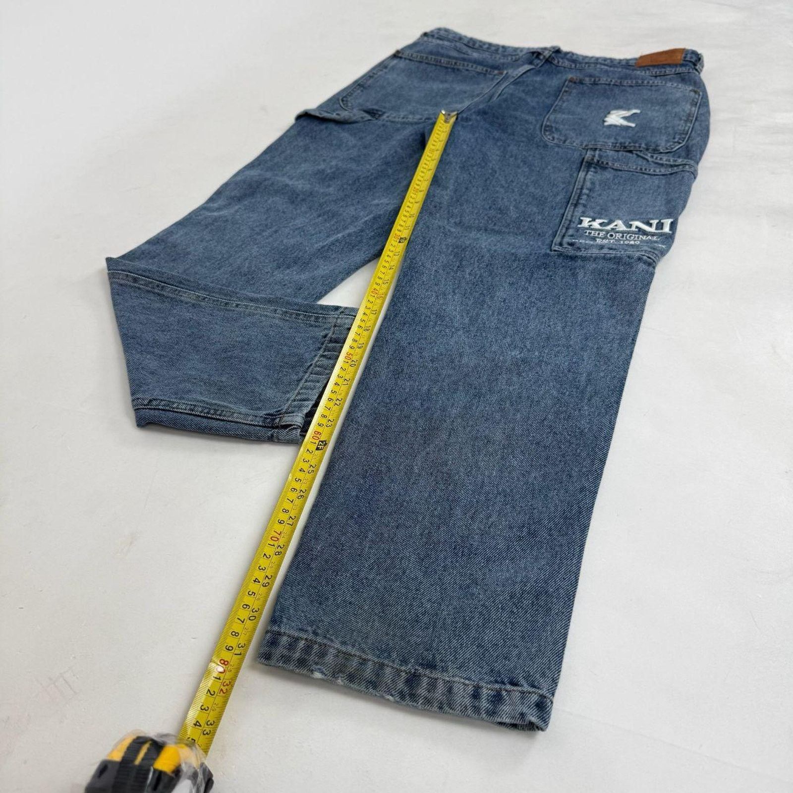 JNCO × Karl Kani × Vintage Vintage y2k skater grunge baggy wide leg rare archive jeans Size US 36 / EU 52 - 3 Thumbnail