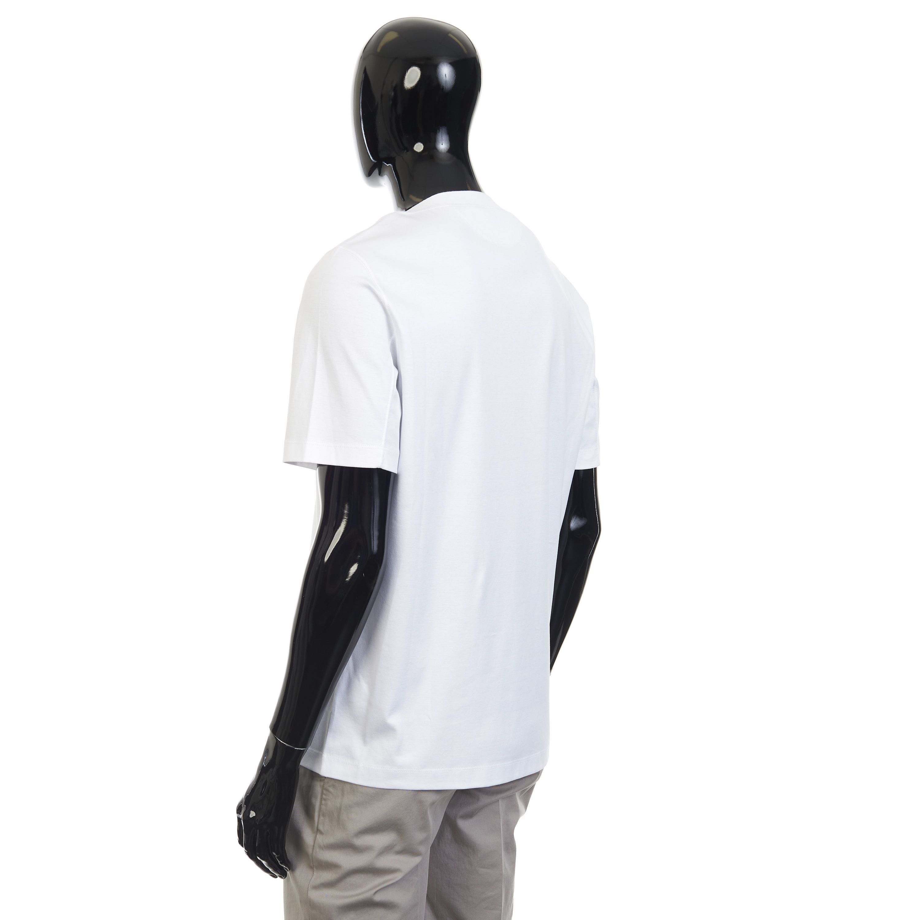 Brunello Cucinelli White Cotton Jersey Crew-neck Tshirt Size US M / EU 48-50 / 2 - 4 Thumbnail
