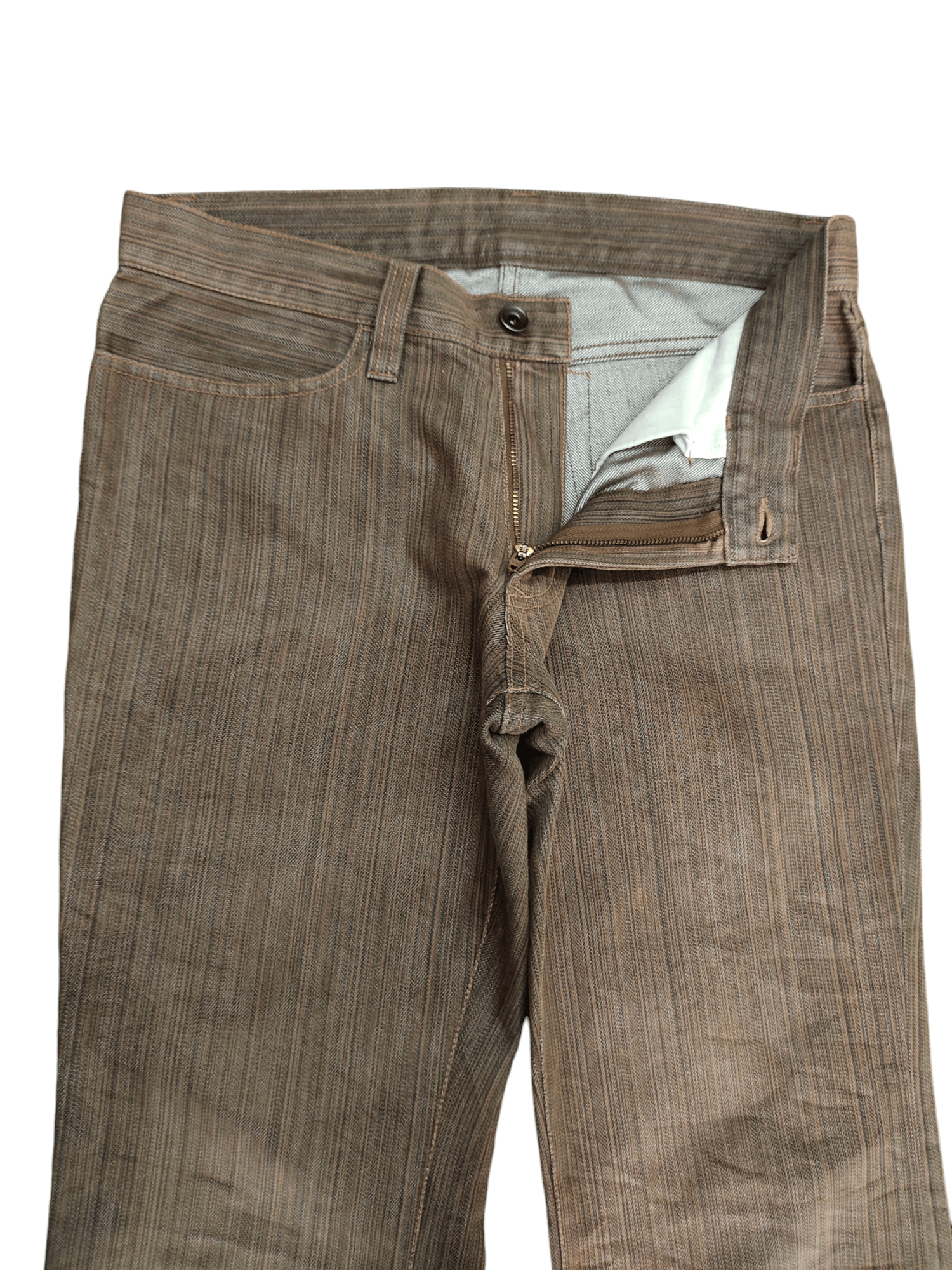 Nicole Club Nicole Club For Men Pin Striped Denim Pants Streetwear Y2k Size US 30 / EU 46 - 9 Thumbnail