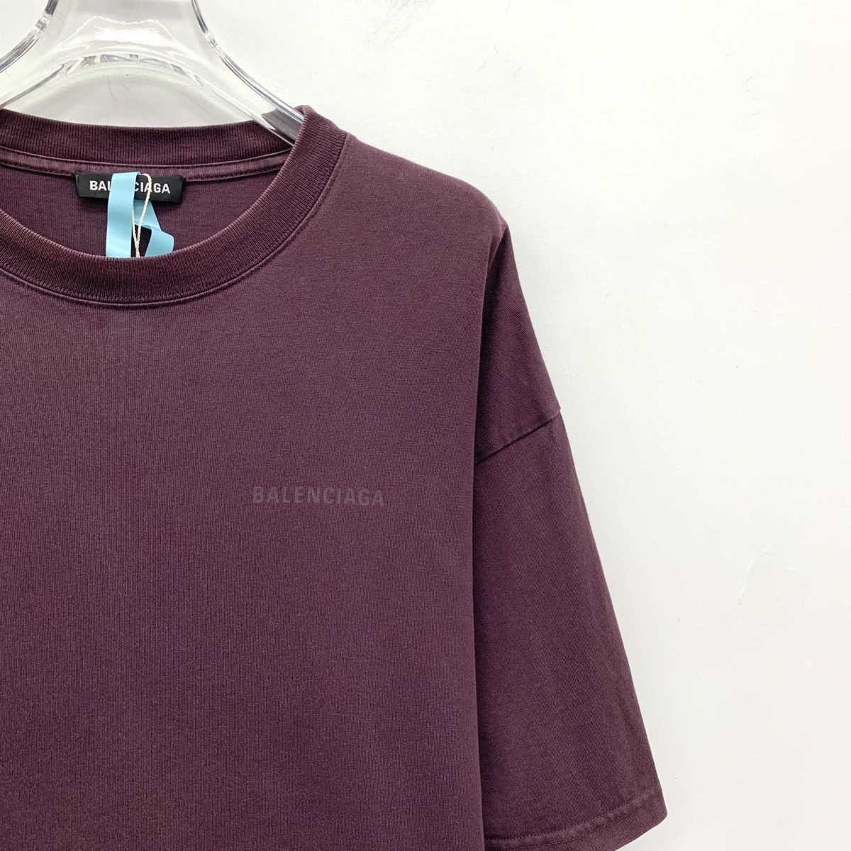 Balenciaga Balenciaga Logo Letter Short Sleeve T-shirt K26WX Size XS / US 0-2 / IT 36-38 - 3 Thumbnail