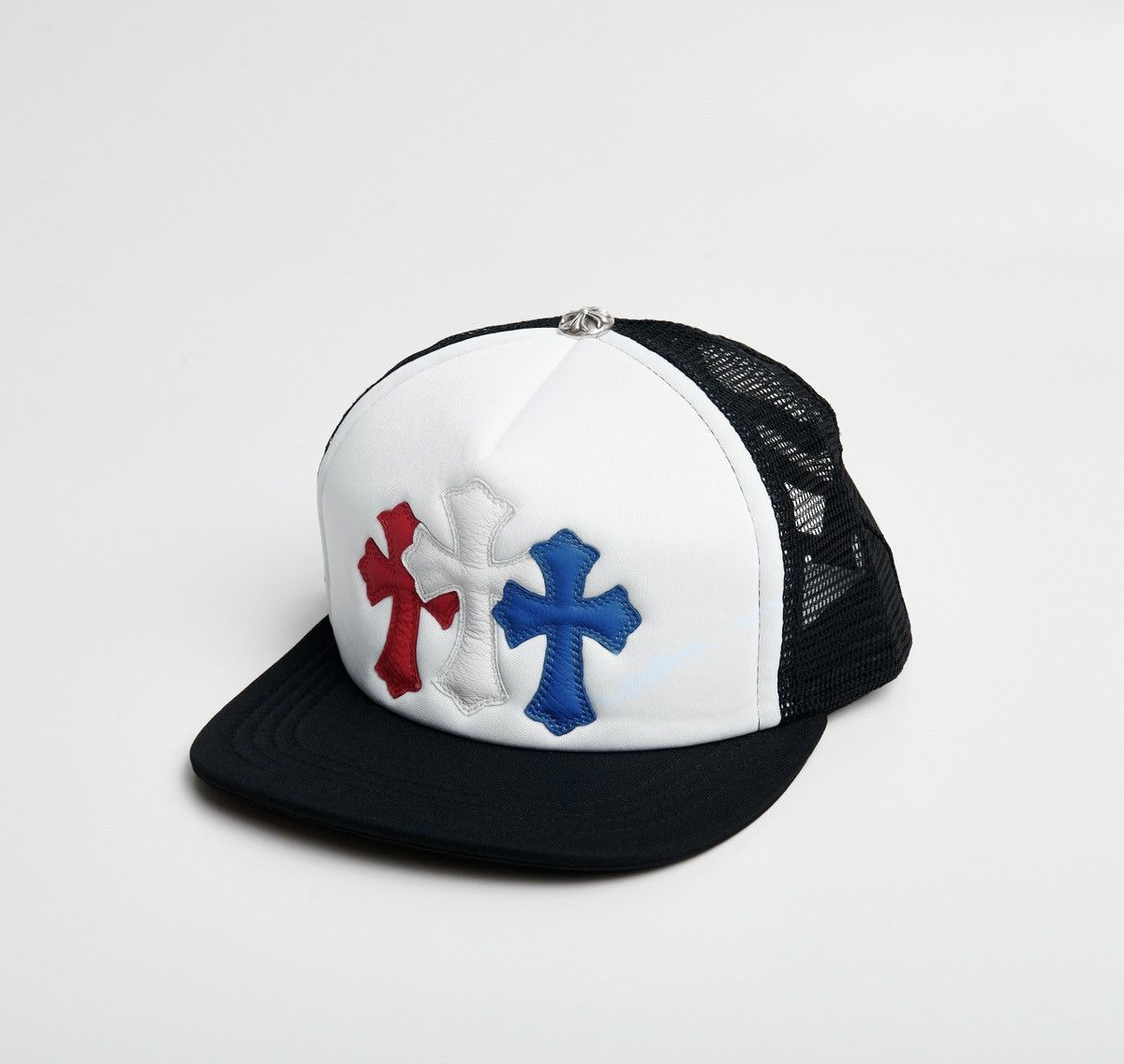 Chrome Hearts CHROME HEARTS HAT TRUCK KING TACO RED/WHITE/BLUE Size ONE SIZE - 1 Thumbnail