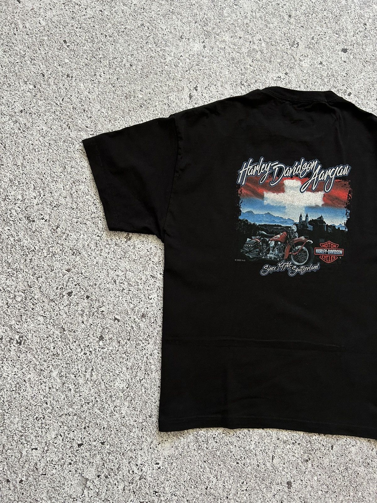 Band Tees × Harley Davidson × Vintage Vintage 2022 Harley Davidson I Got Mine Bikers T-Shirt Size US XL / EU 56 / 4 - 4 Thumbnail