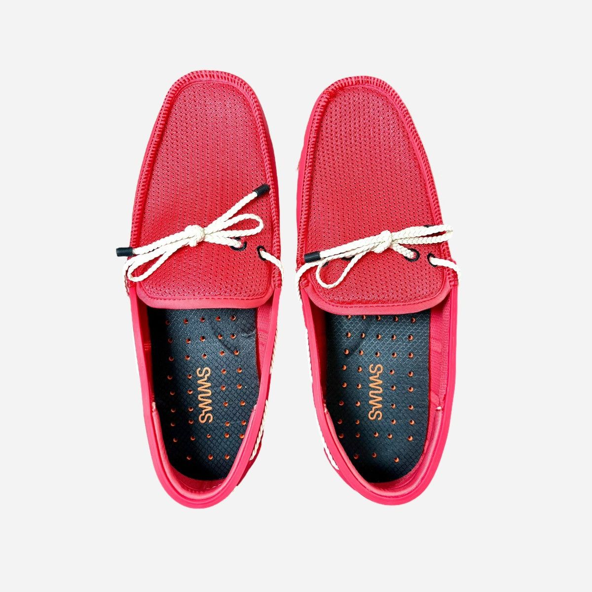 Swims Swims Unisex Wide Fit Red Rubber Loafers Women’s sz 9 Size US 9 / IT 39 - 8 Thumbnail