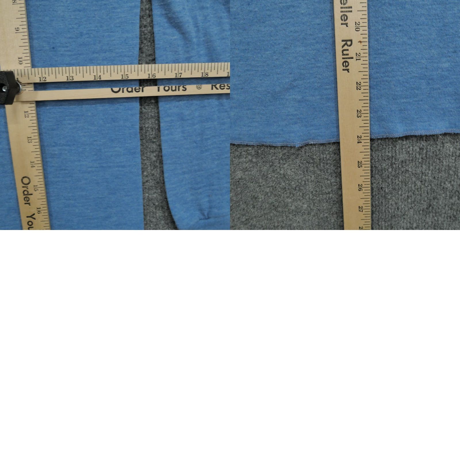 Sears VINTAGE Sears Shirt Mens MT Blue 70s Thermal Crew Neck Long Sleeve Big & Tall Size US M / EU 48-50 / 2 - 8 Thumbnail