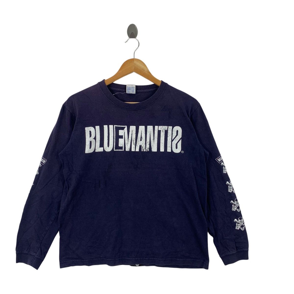 Other BLUEMANTIS Crossbones Graphic Long Sleeve Tee Shirt Top Size US M / EU 48-50 / 2 - 3 Thumbnail