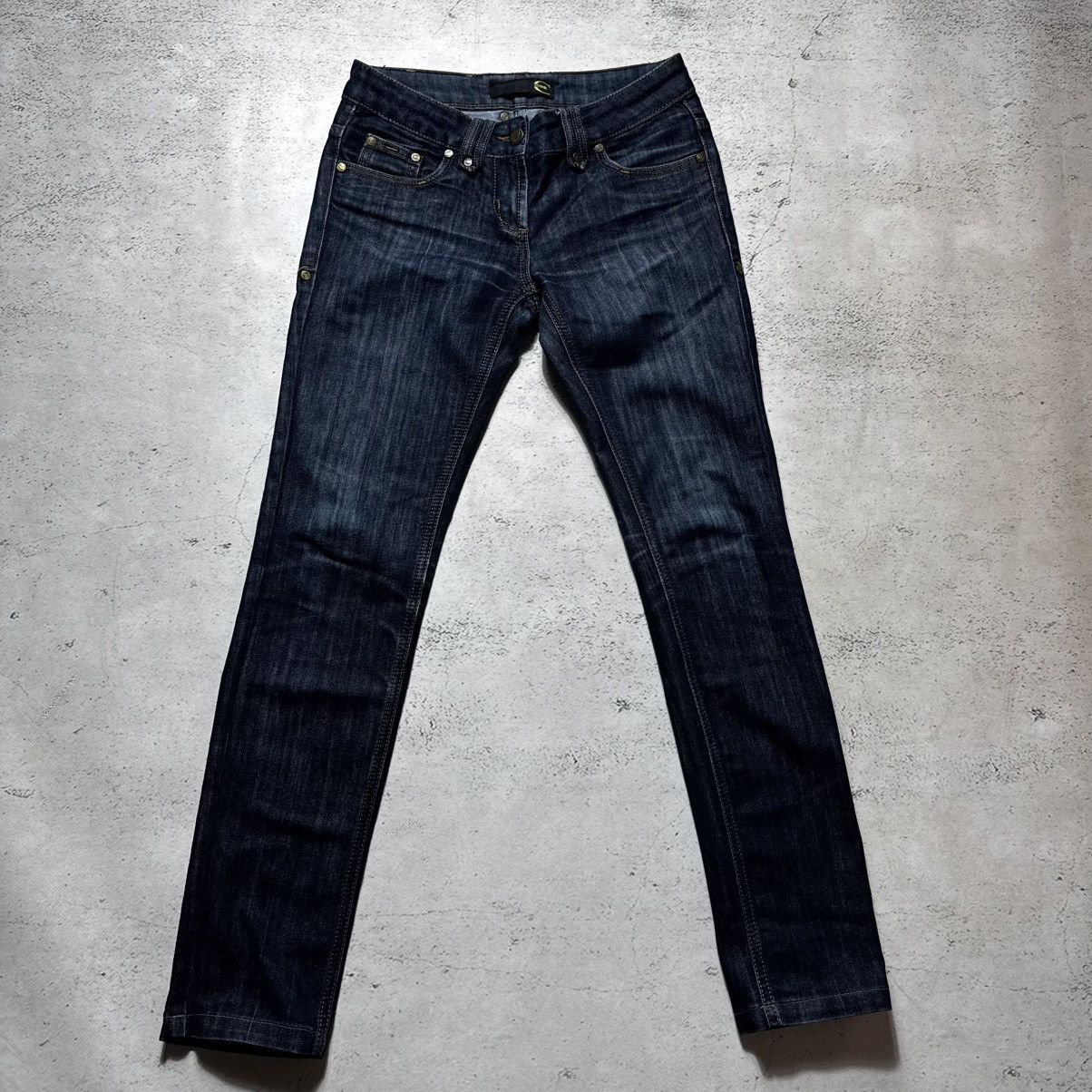 Just Cavalli just cavalli boot cut jeans with big metal logo luxury Size 27" / US 4 / IT 40 - 6 Thumbnail