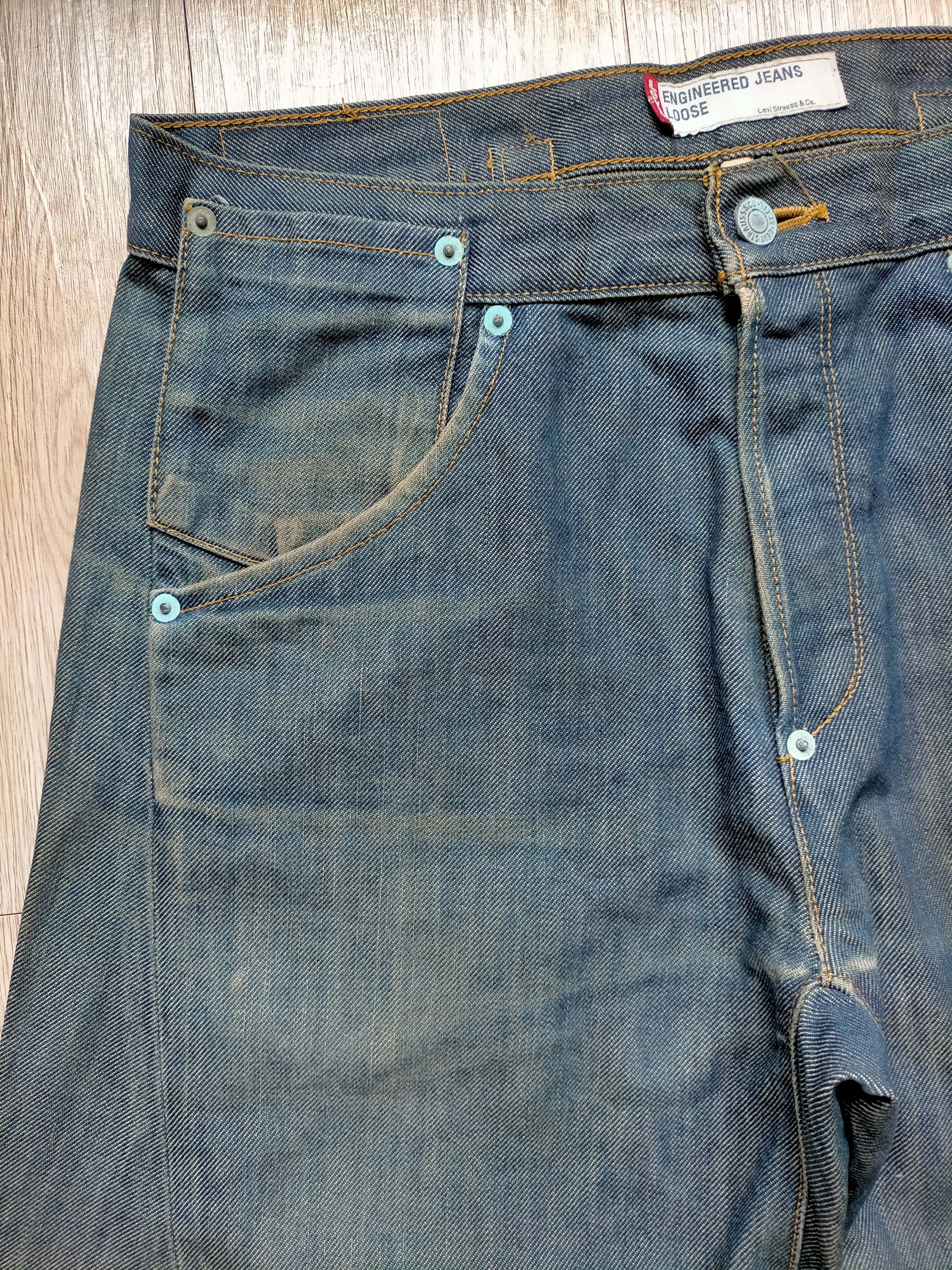 Levi's Vintage Levis Engineering single pocket Jeans Size US 31 - 9 Thumbnail