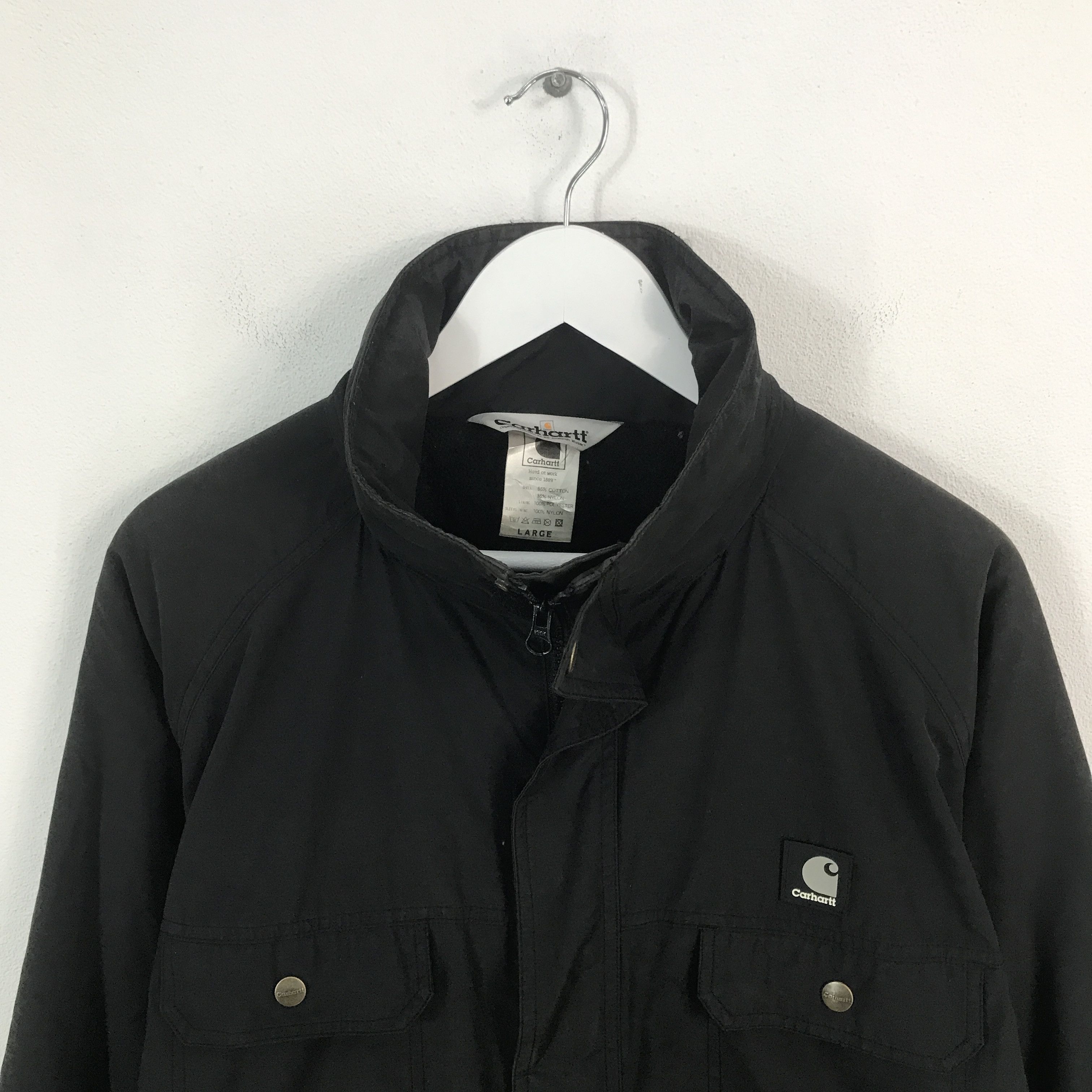 Carhartt Rare Carhartt Zipper Jacket Size US M / EU 48-50 / 2 - 2 Thumbnail