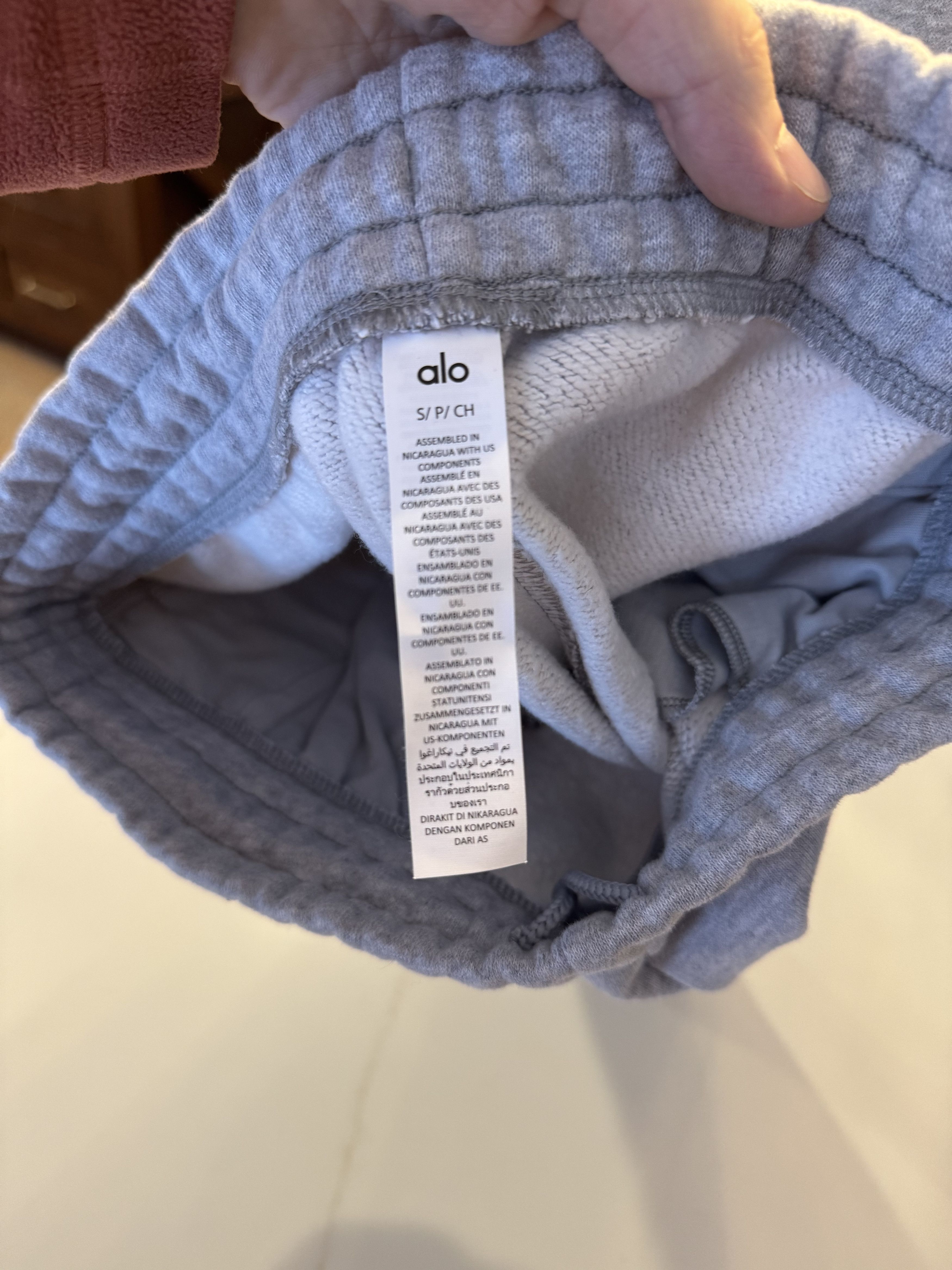 Alo Cuffed Renown Heavy Weight Sweatpant (Small) (Unisex) Size 30" / US 8 / IT 44 - 2 Thumbnail
