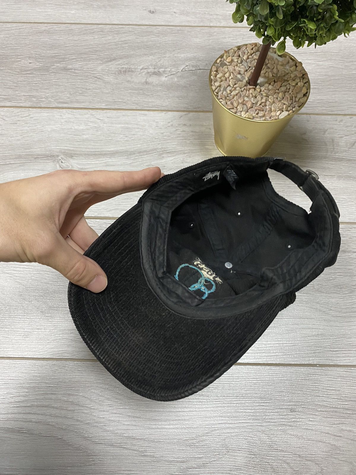 Stussy Stussy 80 corduroy cap international Size ONE SIZE - 3 Thumbnail