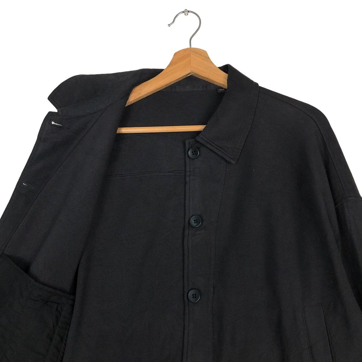 Japanese Brand × Vintage 🔥VINTAGE BIKER JACKET CROPPED UNIQLO JAPAN ISSEY MIYAKE Size US L / EU 52-54 / 3 - 12 Thumbnail