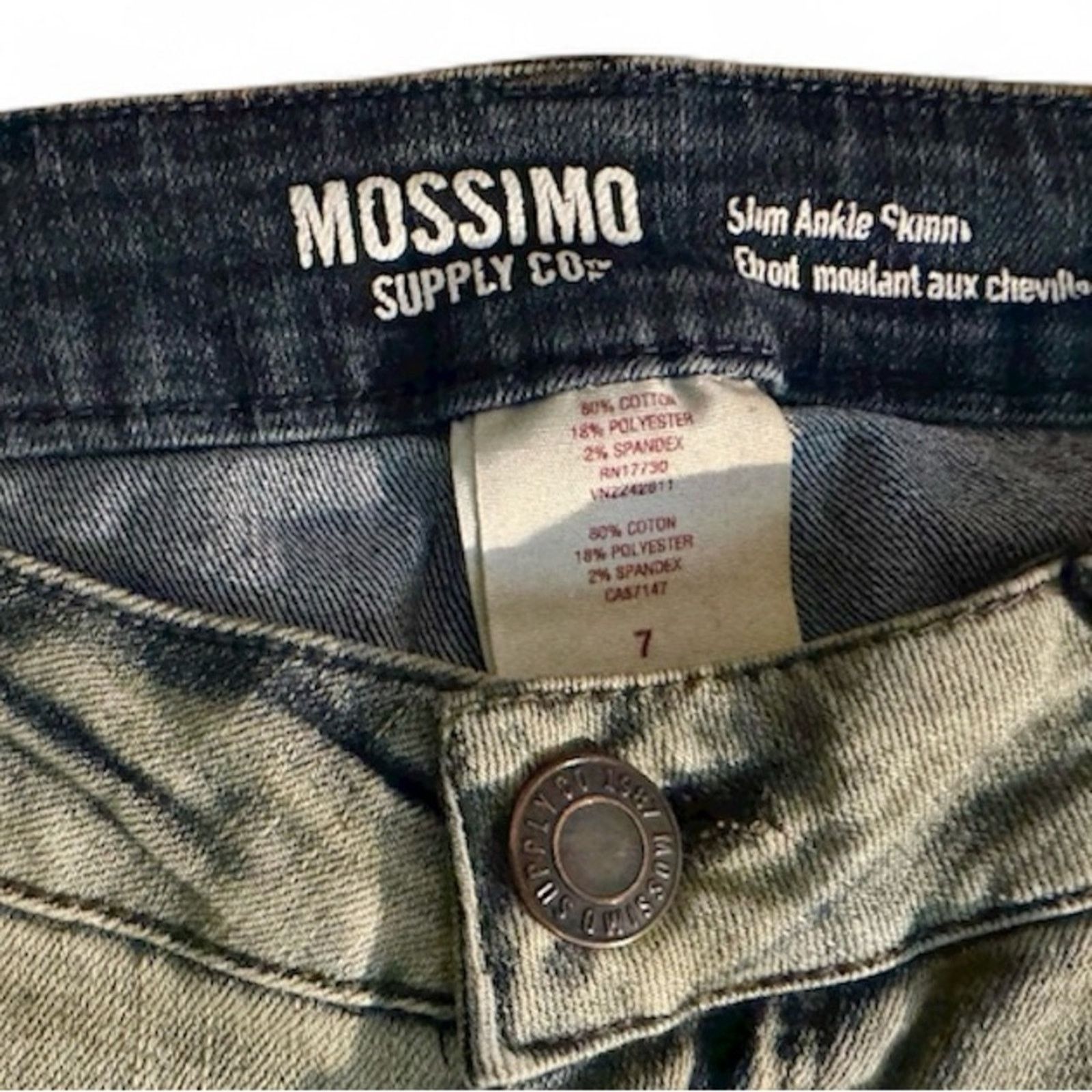 Mossimo Mossimo Supply Co. Light Blue Skinny Jeans Size 30" / US 8 / IT 44 - 4 Thumbnail