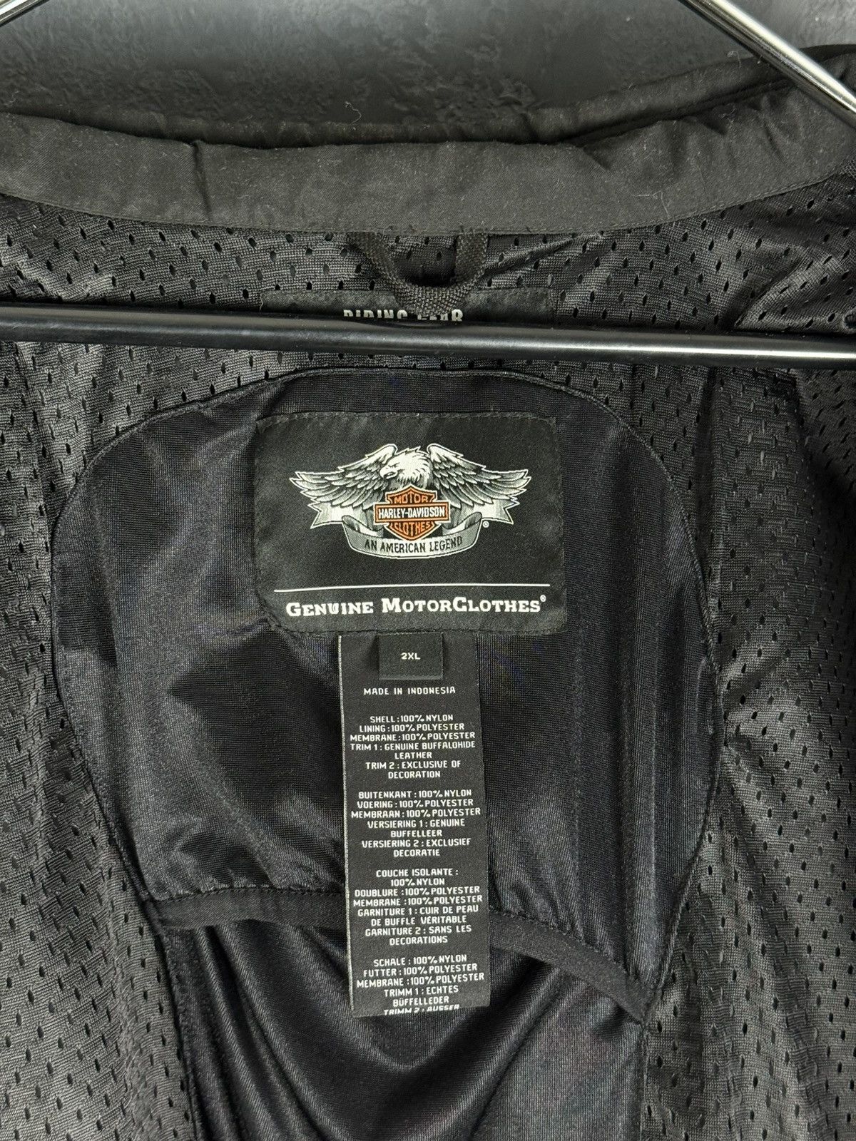 Harley Davidson Harley Davidson Authority Leanther Textile Jacket Body Armor Size US XL / EU 56 / 4 - 16 Thumbnail