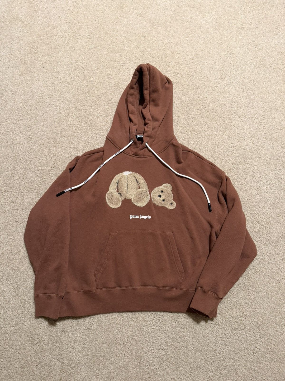 Palm Angels Palm Angels Maroon Hoodie Size US M / EU 48-50 / 2 - 1 Thumbnail
