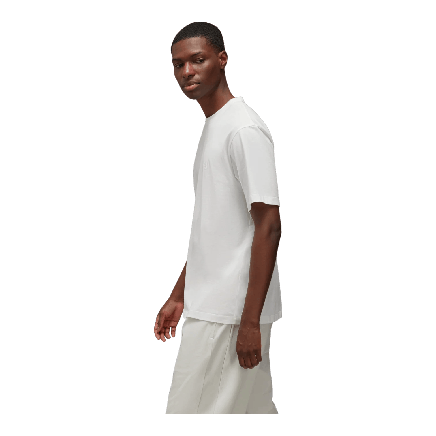 Adidas × Y-3 o1mle0526 Short Sleeve T-Shirt in White Size US M / EU 48-50 / 2 - 3 Thumbnail
