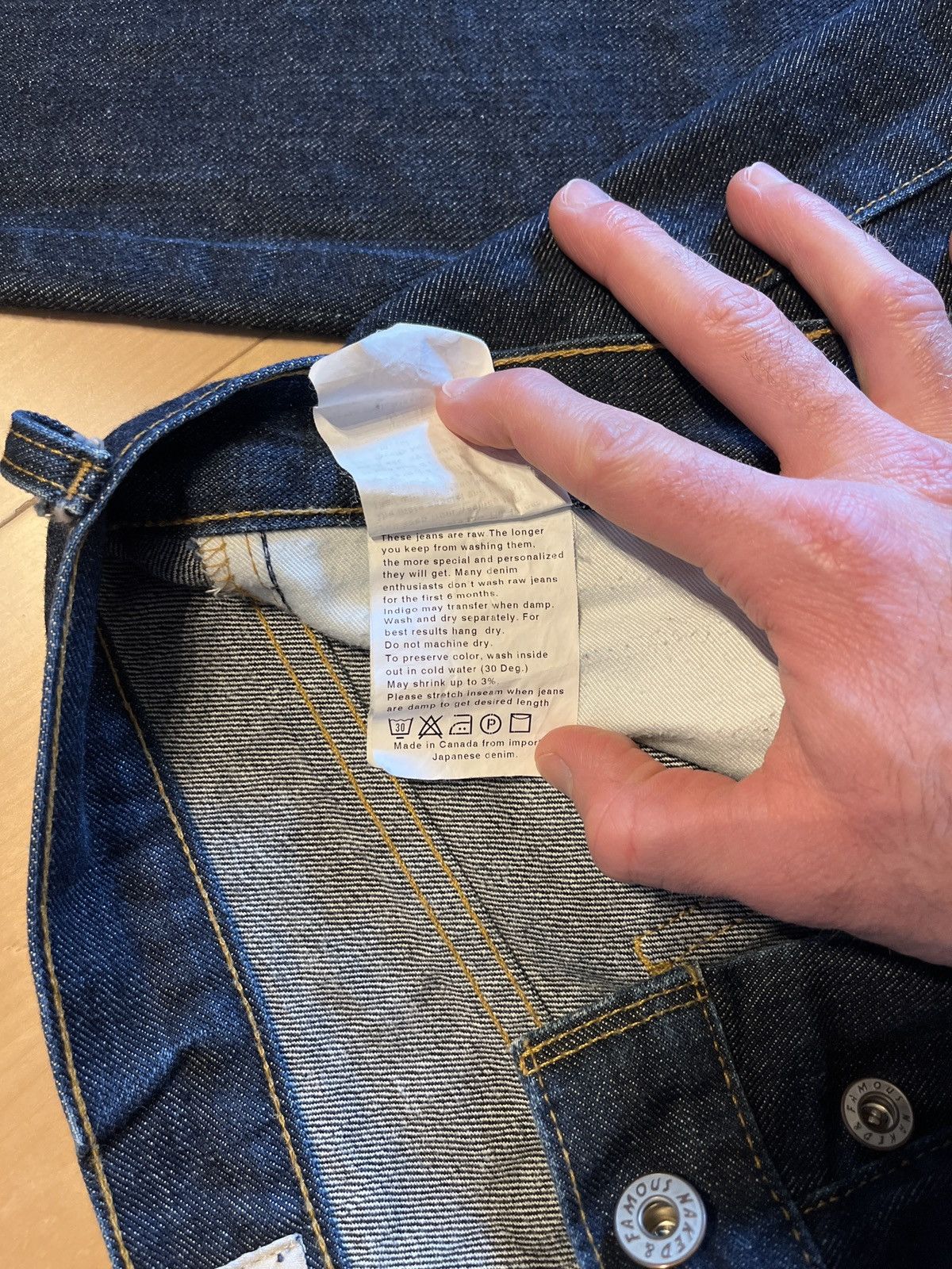 Naked & Famous Naked & Famous Super Guy Size US 31 - 4 Thumbnail