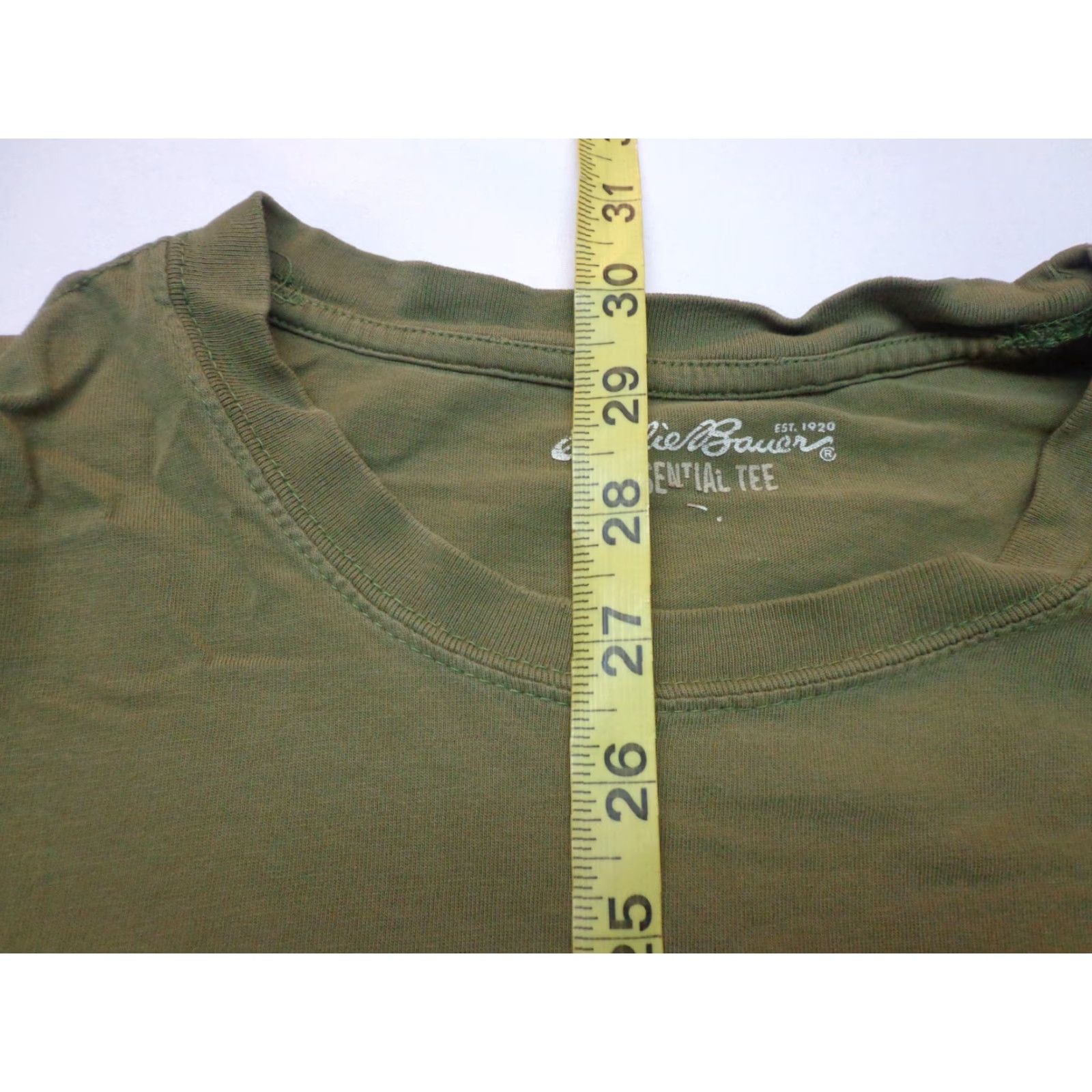 Eddie Bauer Eddie Bauer T Shirt Mens XL Green Essential Tee Logo Classic Outdoor Modern Short Sleeve Crew Neck Regular Fit, All Seasons, Easy Care, Size XL Mens Size US XL / EU 56 / 4 - 5 Thumbnail
