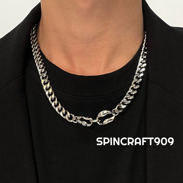 Jewelry Silver Chain Link Necklace Size ONE SIZE - 2 Thumbnail
