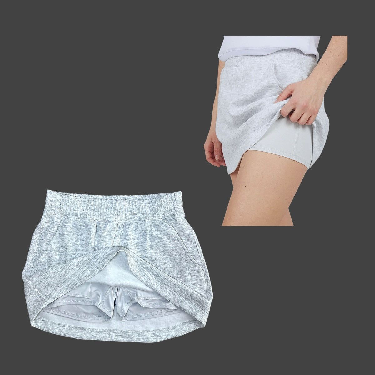 Other Yogalicious Scuba Pasadena Muscle Shirt Low Curved Skort M Size M / US 6-8 / IT 42-44 - 15 Thumbnail