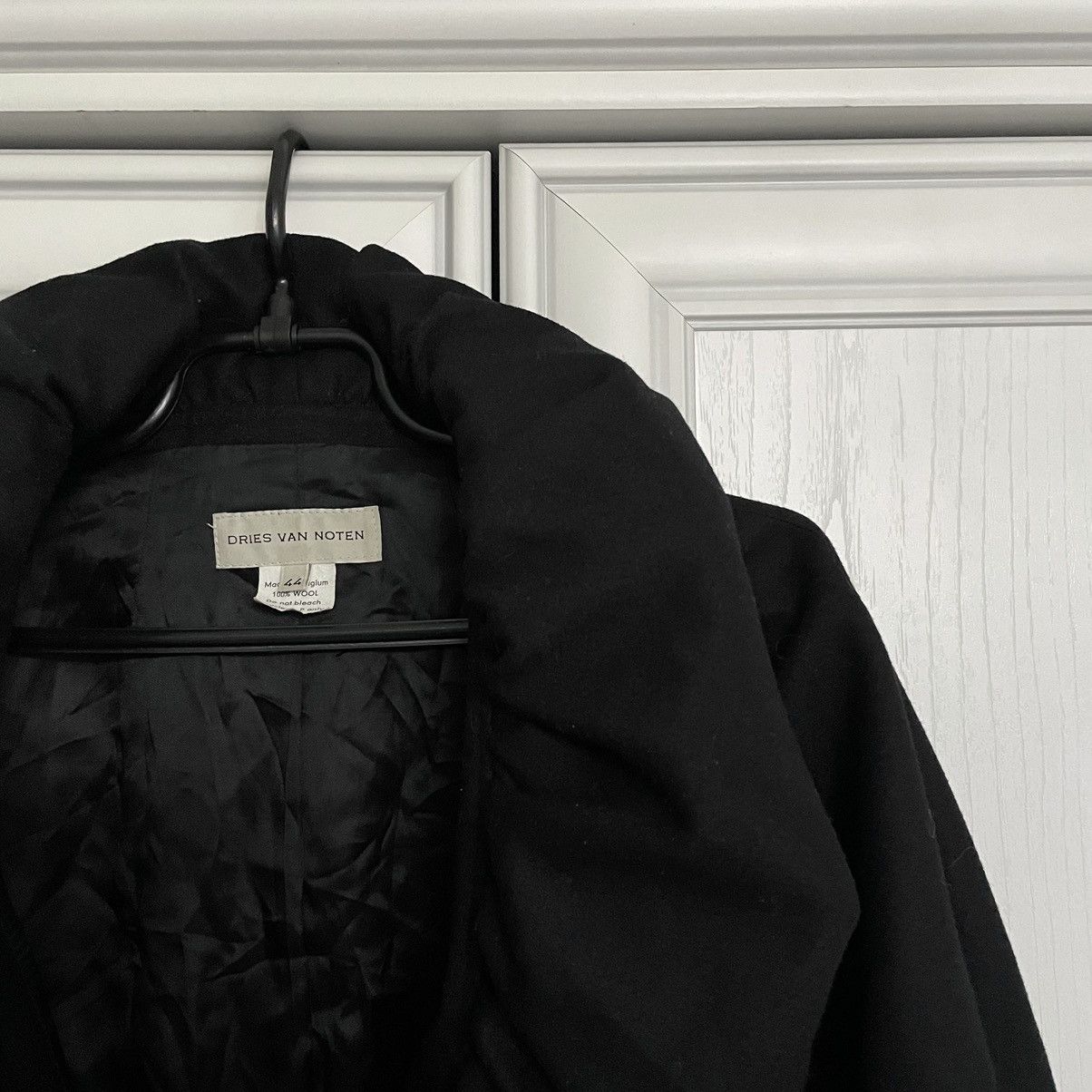 Dries Van Noten 🔥Archive Dries Van Noten Puffer Collar Wool Jacket Size L / US 10 / IT 46 - 3 Thumbnail