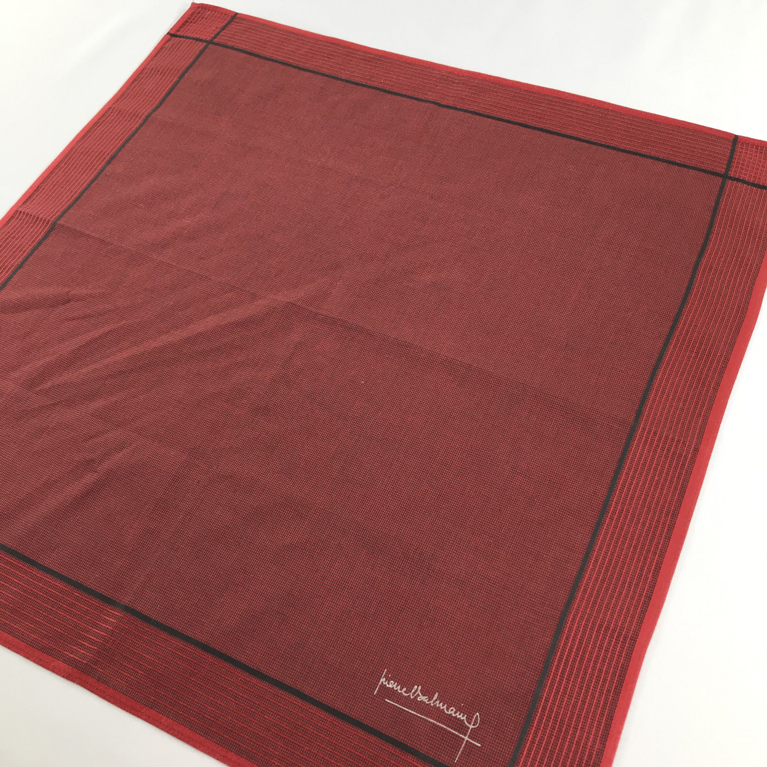 Pierre Balmain Pierre Balmain Handkerchief Neckerchief Bandana H902 Size ONE SIZE - 4 Thumbnail