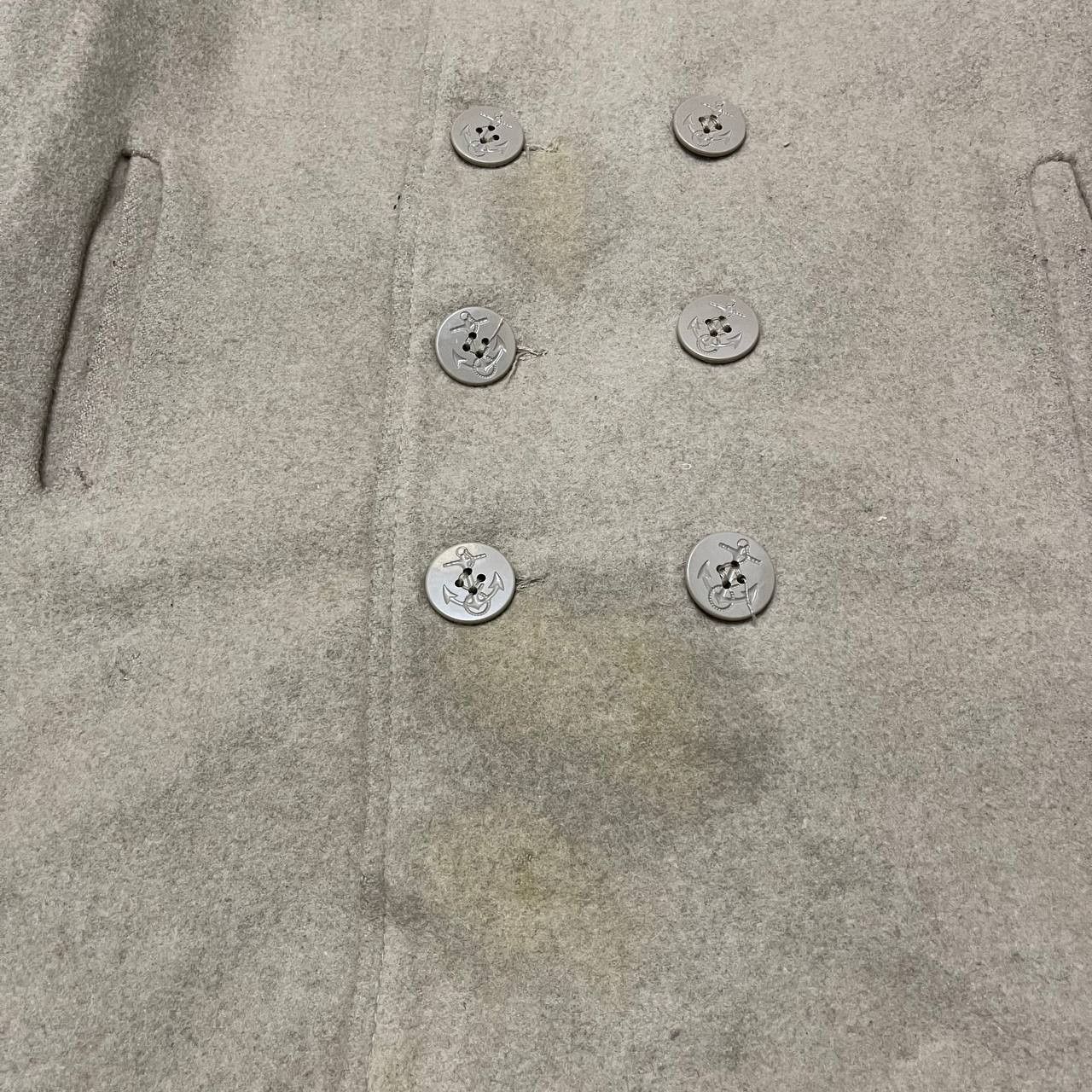 Schott Vintage U. S. 740N Pea Jacket by Schott NYC Wool Peacoat Size US M / EU 48-50 / 2 - 5 Thumbnail