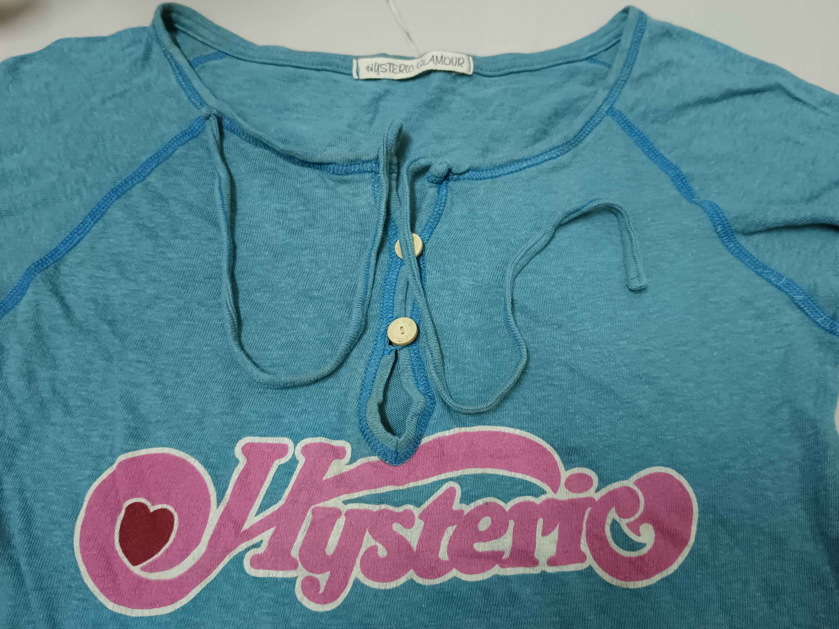 Hysteric Glamour × Vintage Vintage 90s Hysteric Glamour Top Long Sleeve Tshirt Size US S / EU 44-46 / 1 - 2 Thumbnail