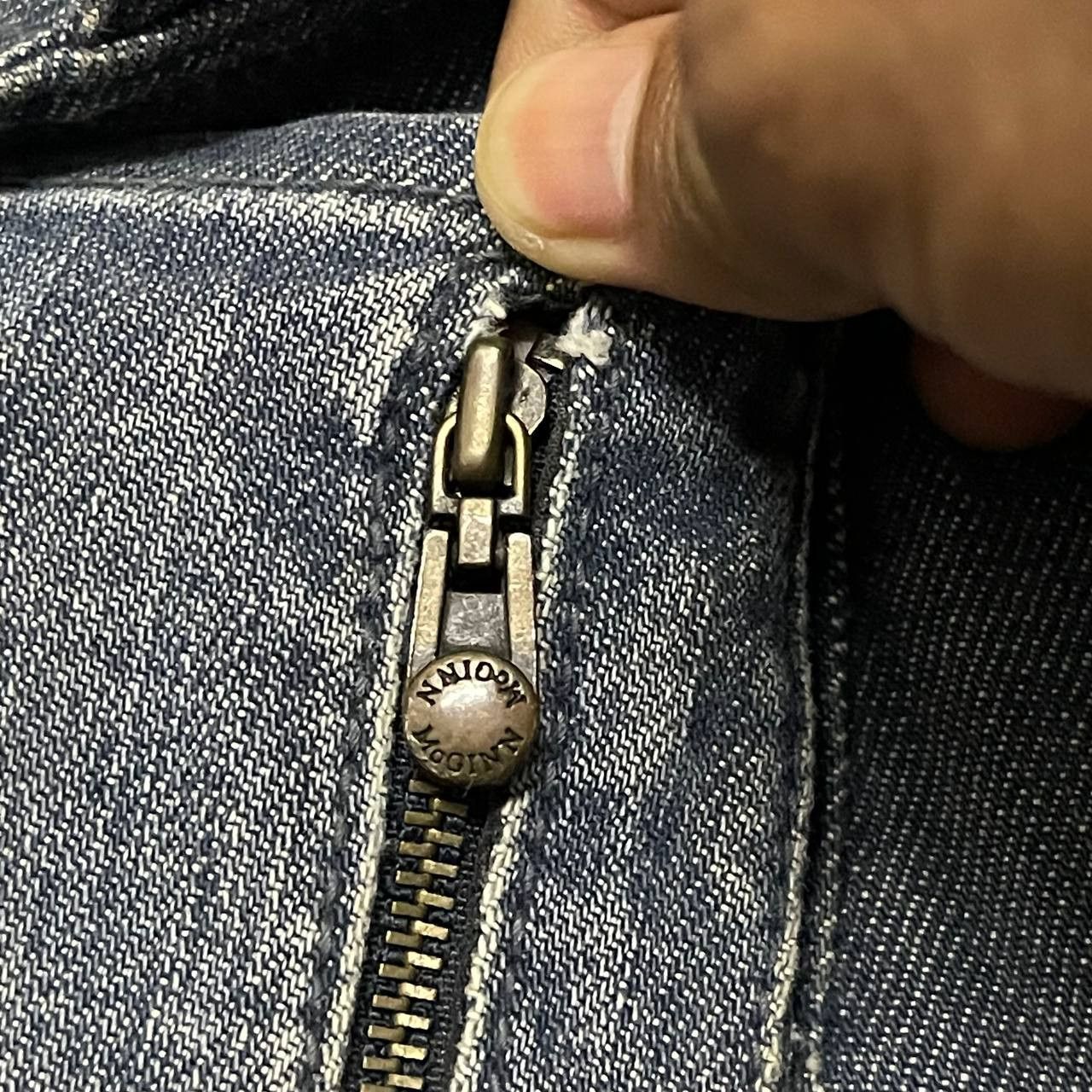 If Six Was Nine Vtg Mcginnn Denim Indigo Jacket If Six Was Nine Inspired Size XS / US 0-2 / IT 36-38 - 7 Thumbnail