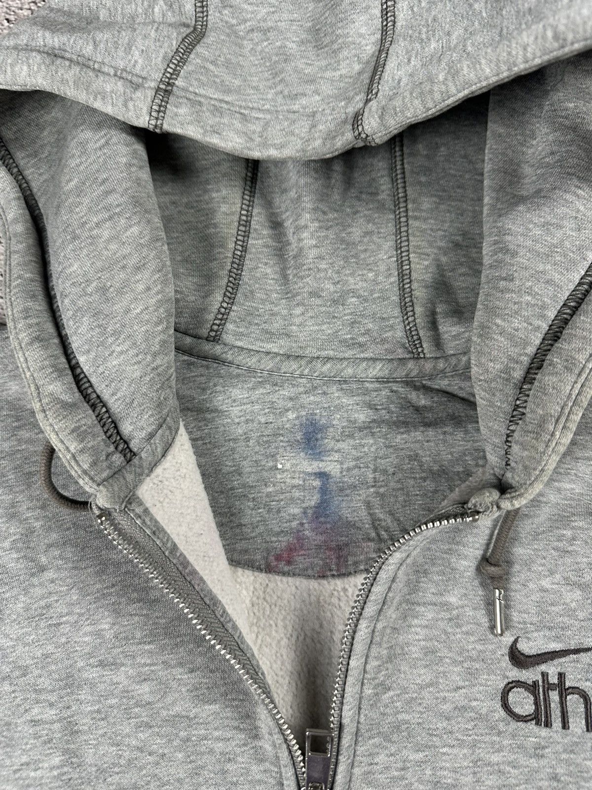 Nike Vintage Nike Full Zip Hoodie ATHDPT Y2K Sportwear Style Size US S / EU 44-46 / 1 - 9 Thumbnail