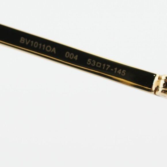 Bottega Veneta Bottega Veneta BV1011OA 004 Eyeglasses Gold 53mm Square Size ONE SIZE - 8 Thumbnail