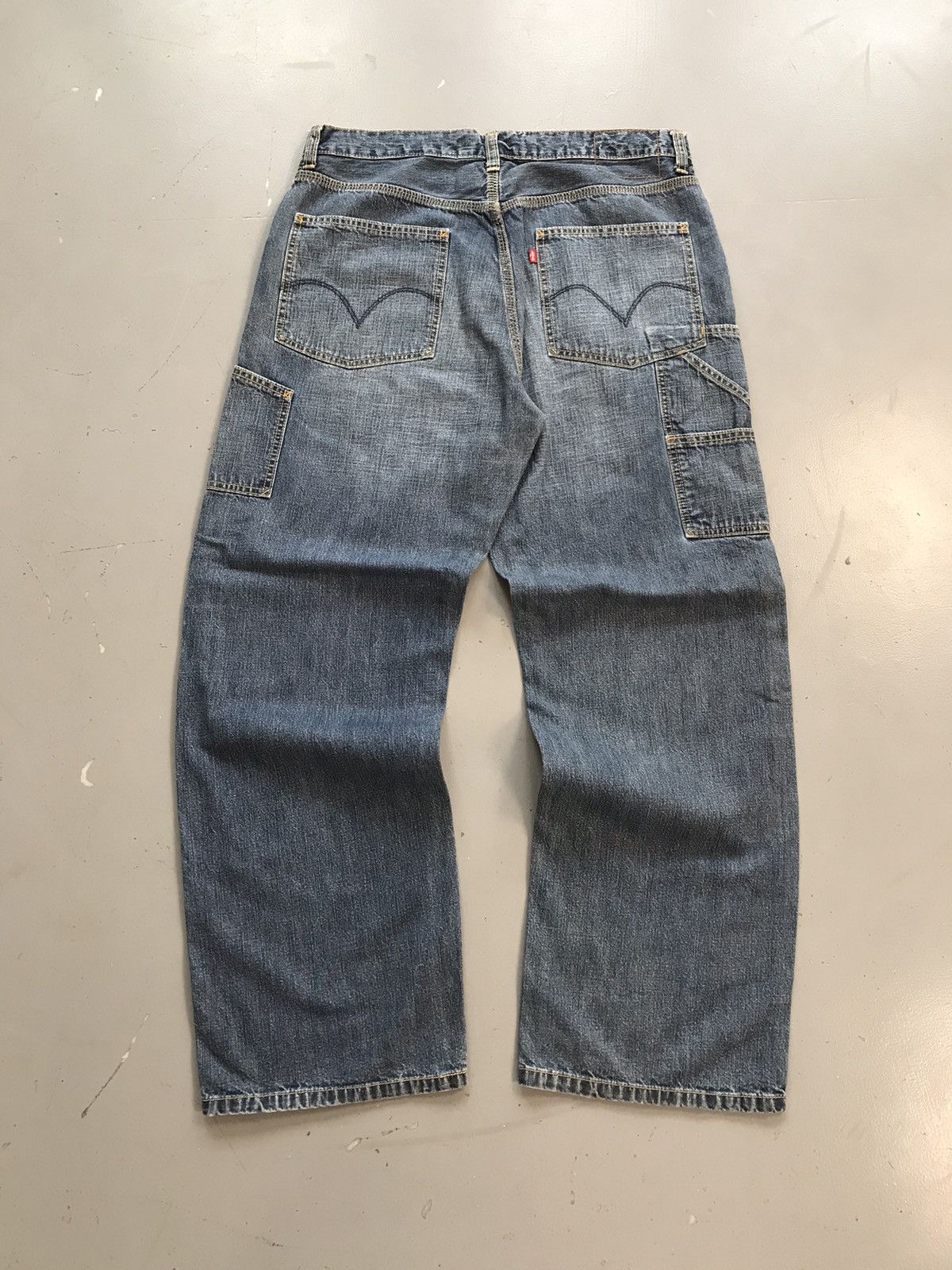 Levi's × Vintage Vintage Levi’s carpenter red tab denim Size US 35 - 5 Thumbnail