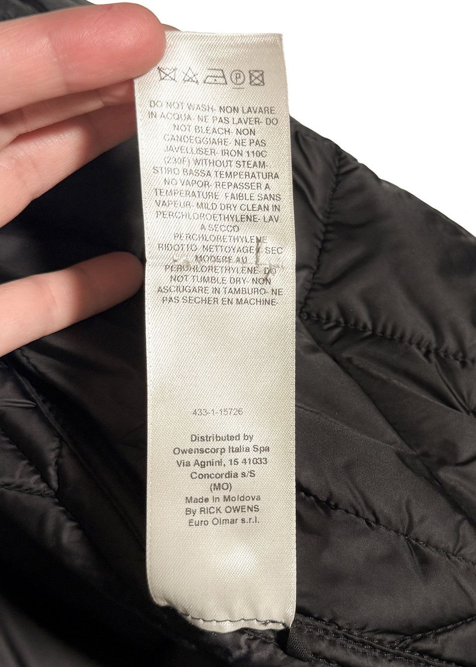 Rick Owens Rick Owens FW20 Performa Quilted Zip-up Jacket Size US L / EU 52-54 / 3 - 9 Thumbnail