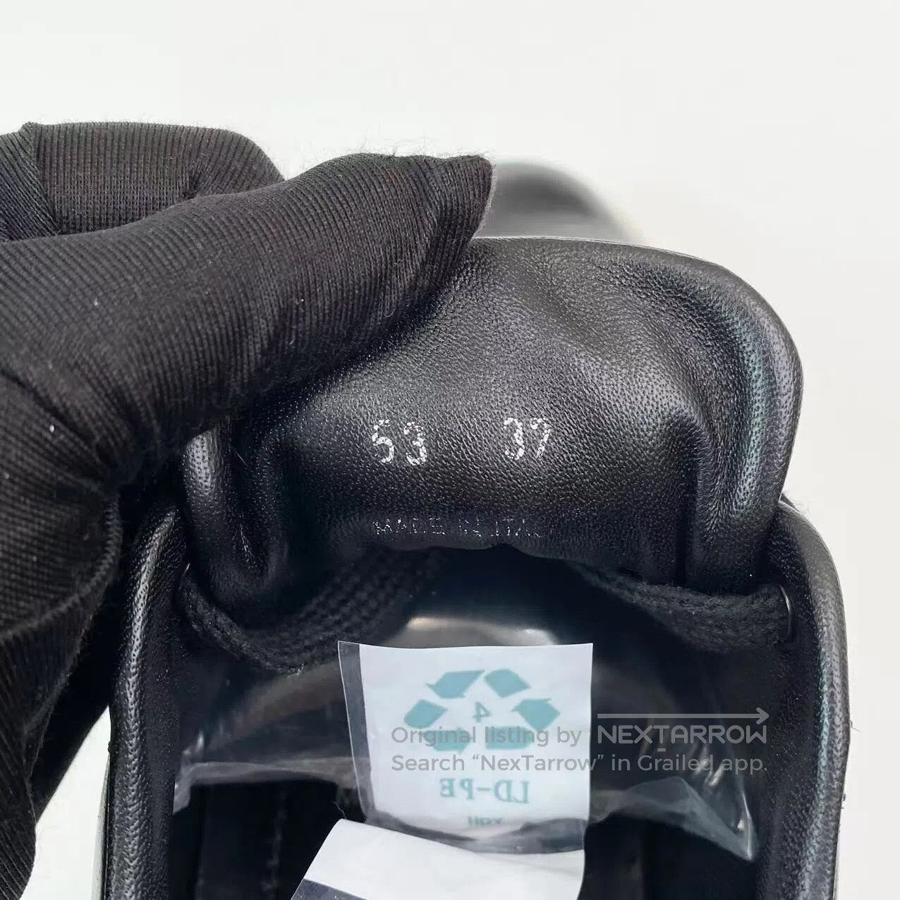 Prada Prada Black logo shoes| Size US 6.5 / IT 36.5 - 7 Thumbnail